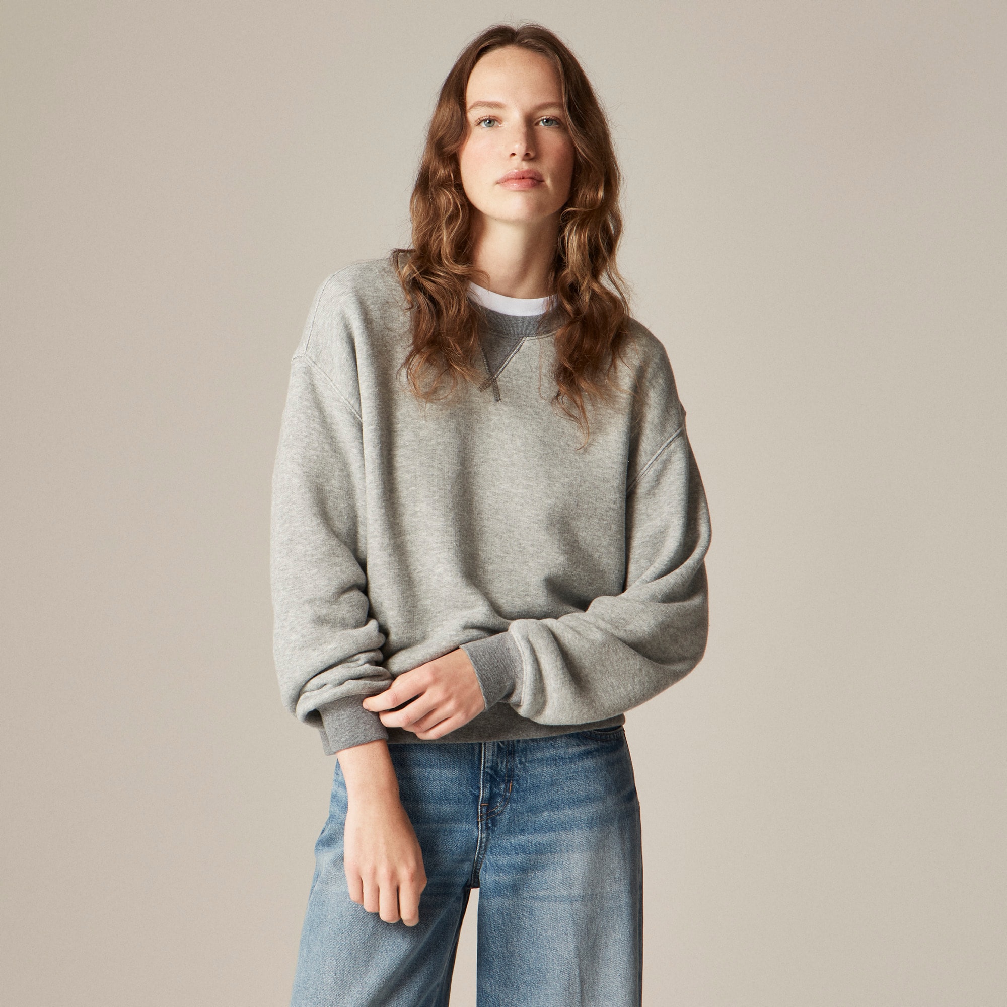 Heritage terry crewneck sweatshirt