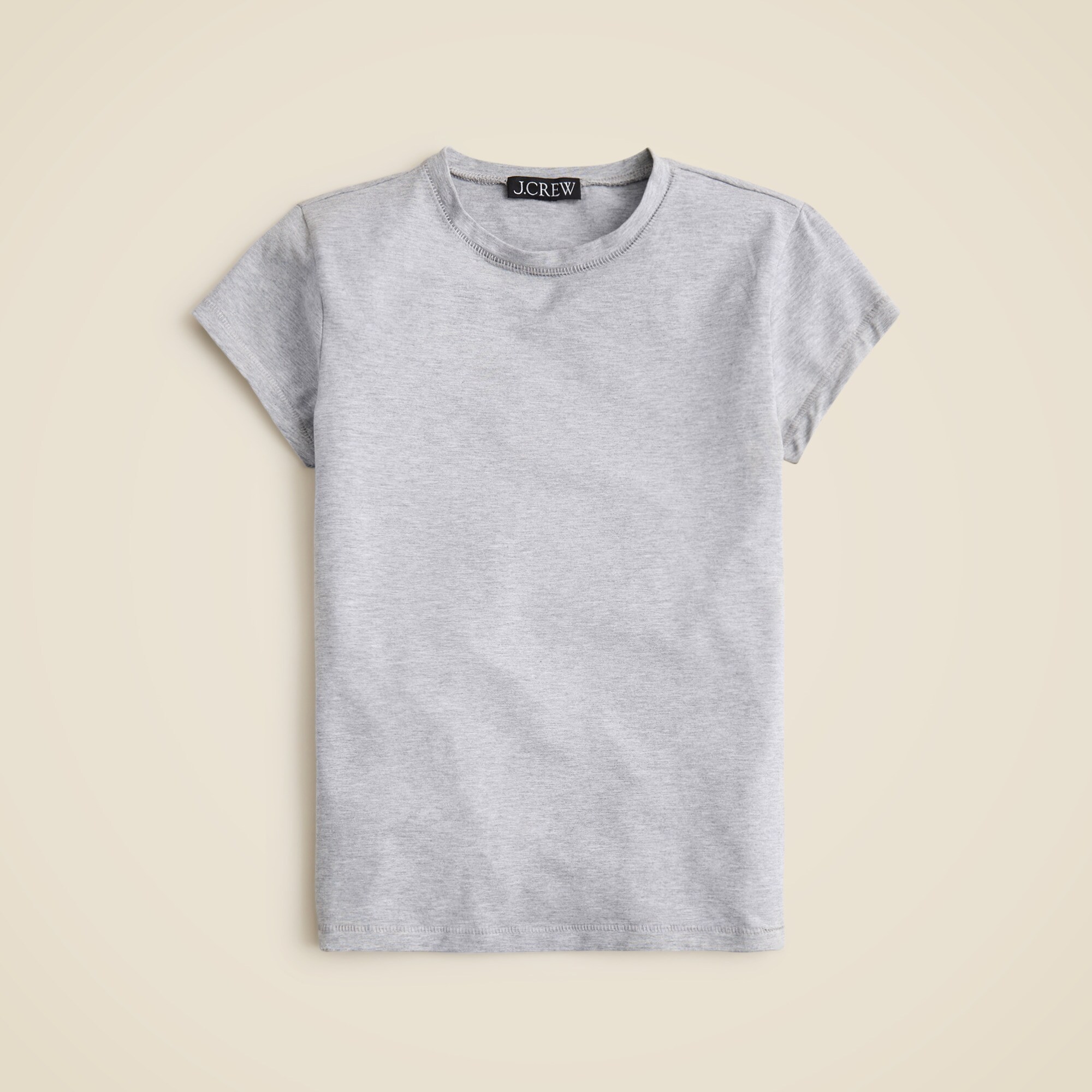  Stretch cotton-blend short-sleeve T-shirt