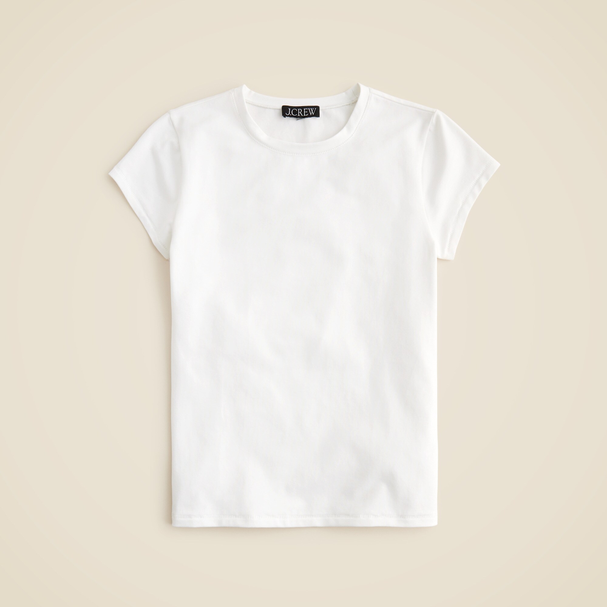 Stretch Cotton Short-sleeve T-shirt For Women | J.Crew