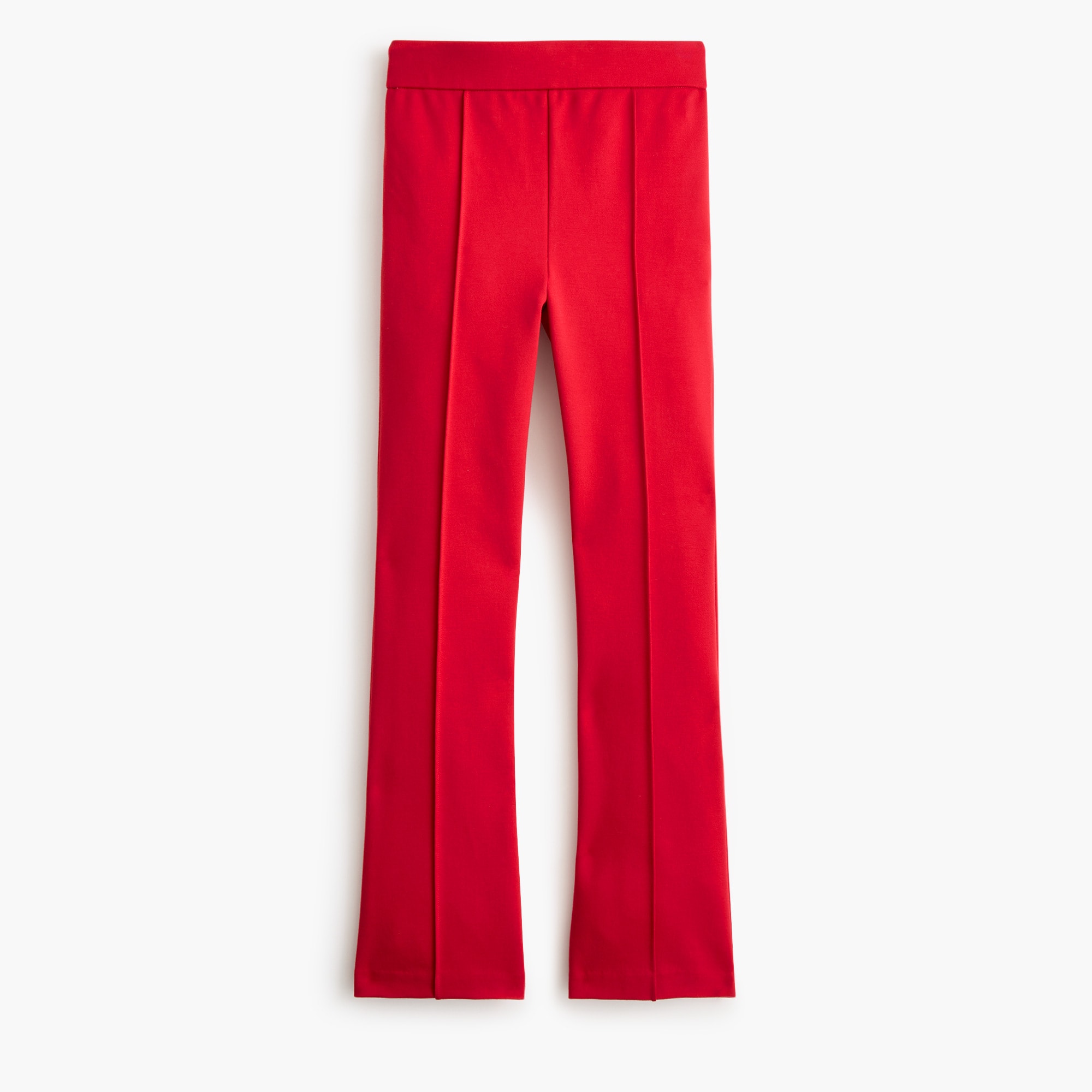 womens Ponte cropped pull-on pant