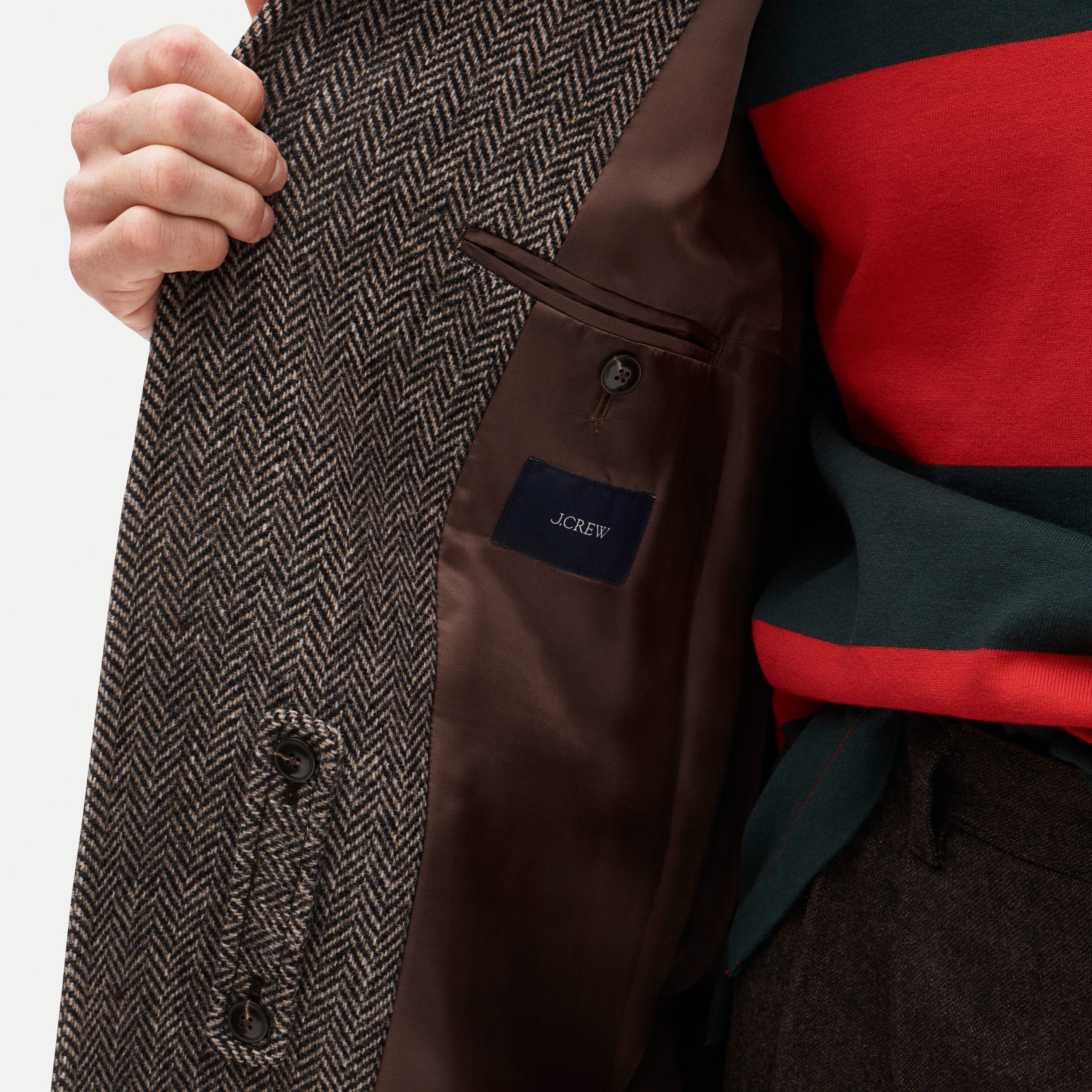 Rivington Car Coat In Wool For Men | J.Crew
