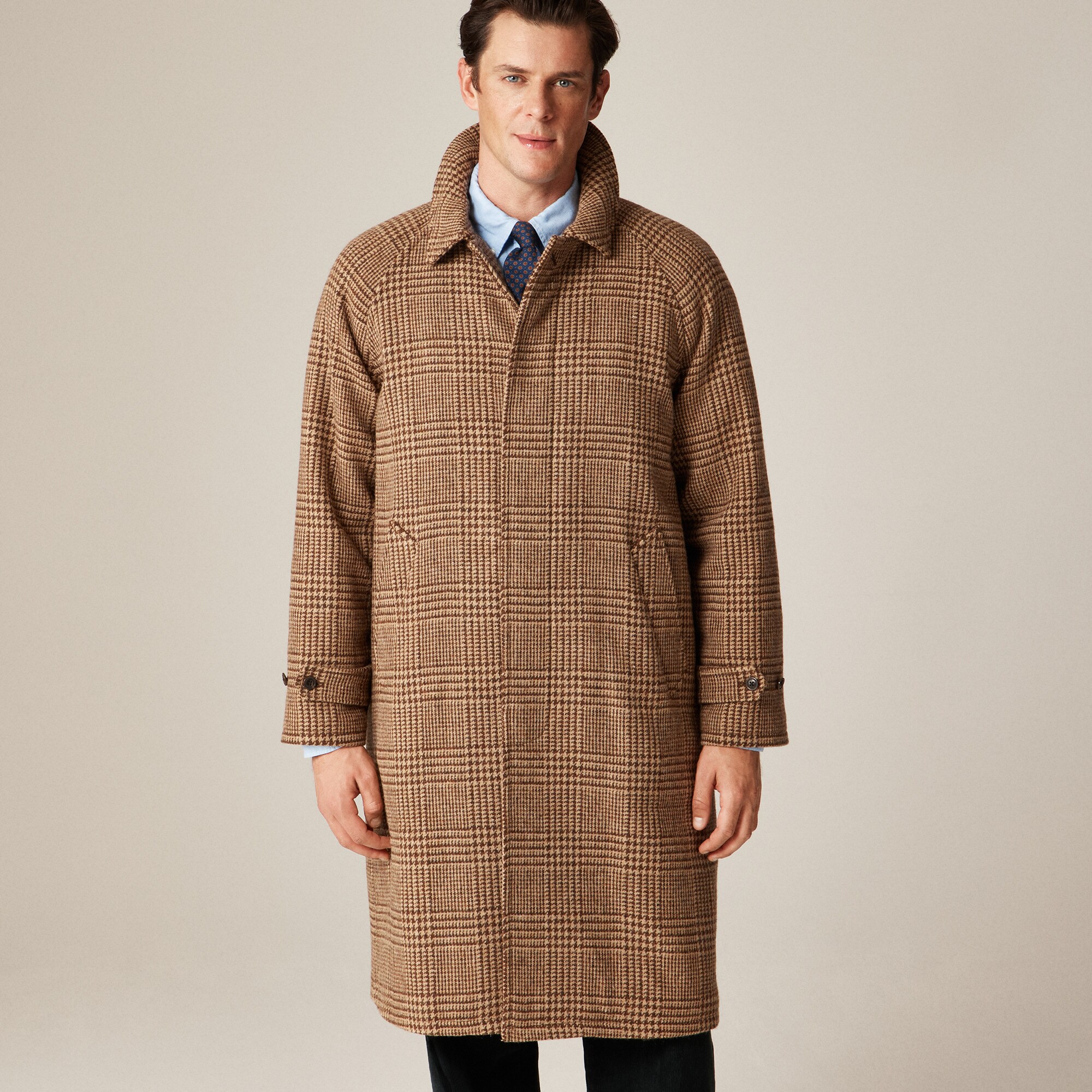 Rivington car coat in wool