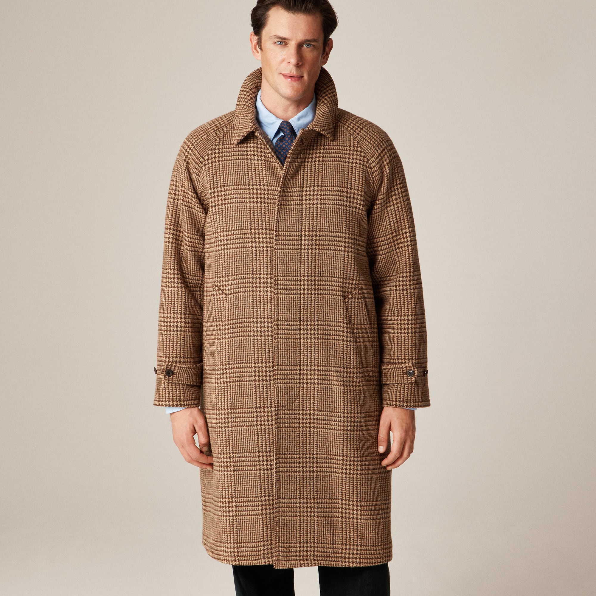Rivington car coat in wool