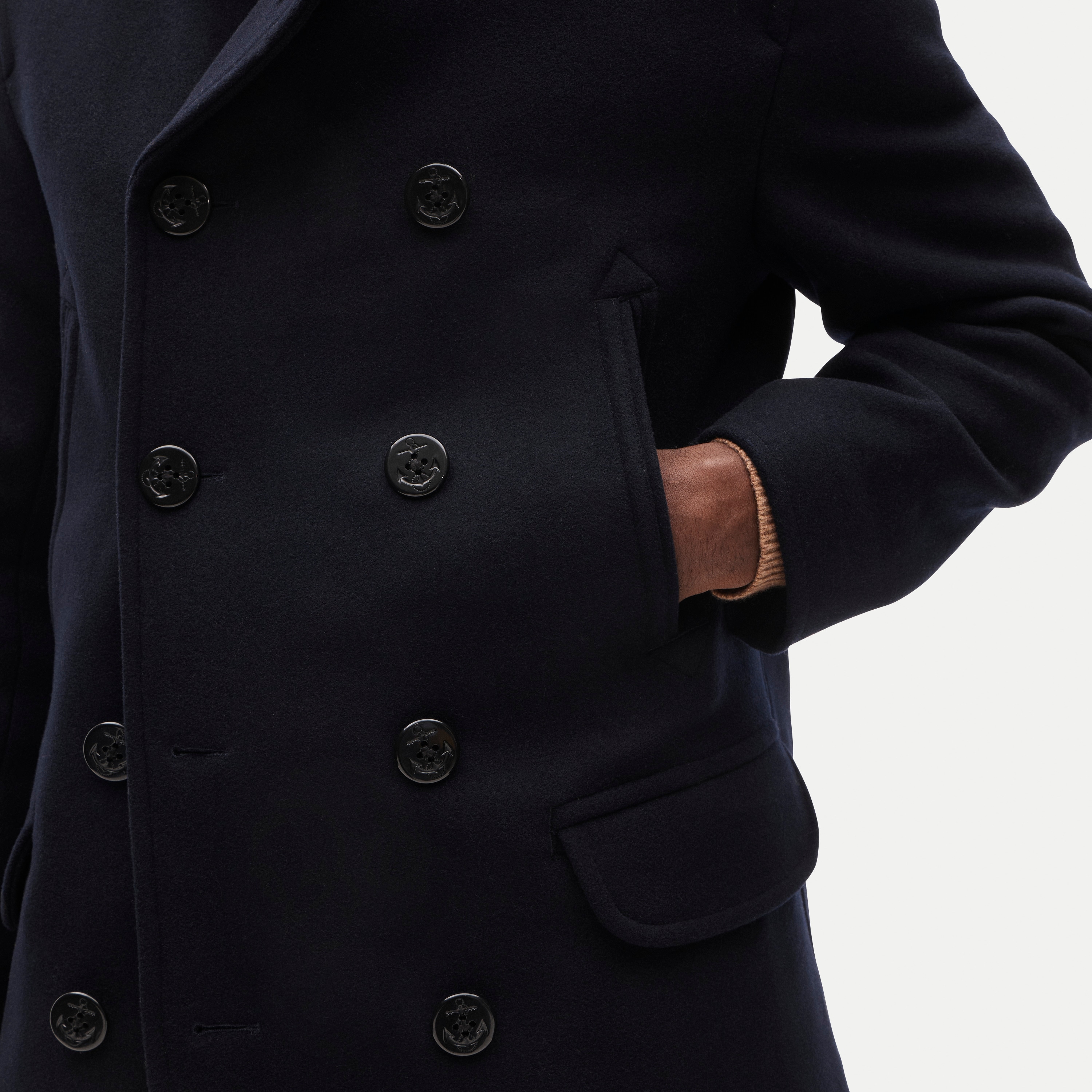 Dock peacoat in wool blend with PrimaLoft&reg; - thumbnail 2