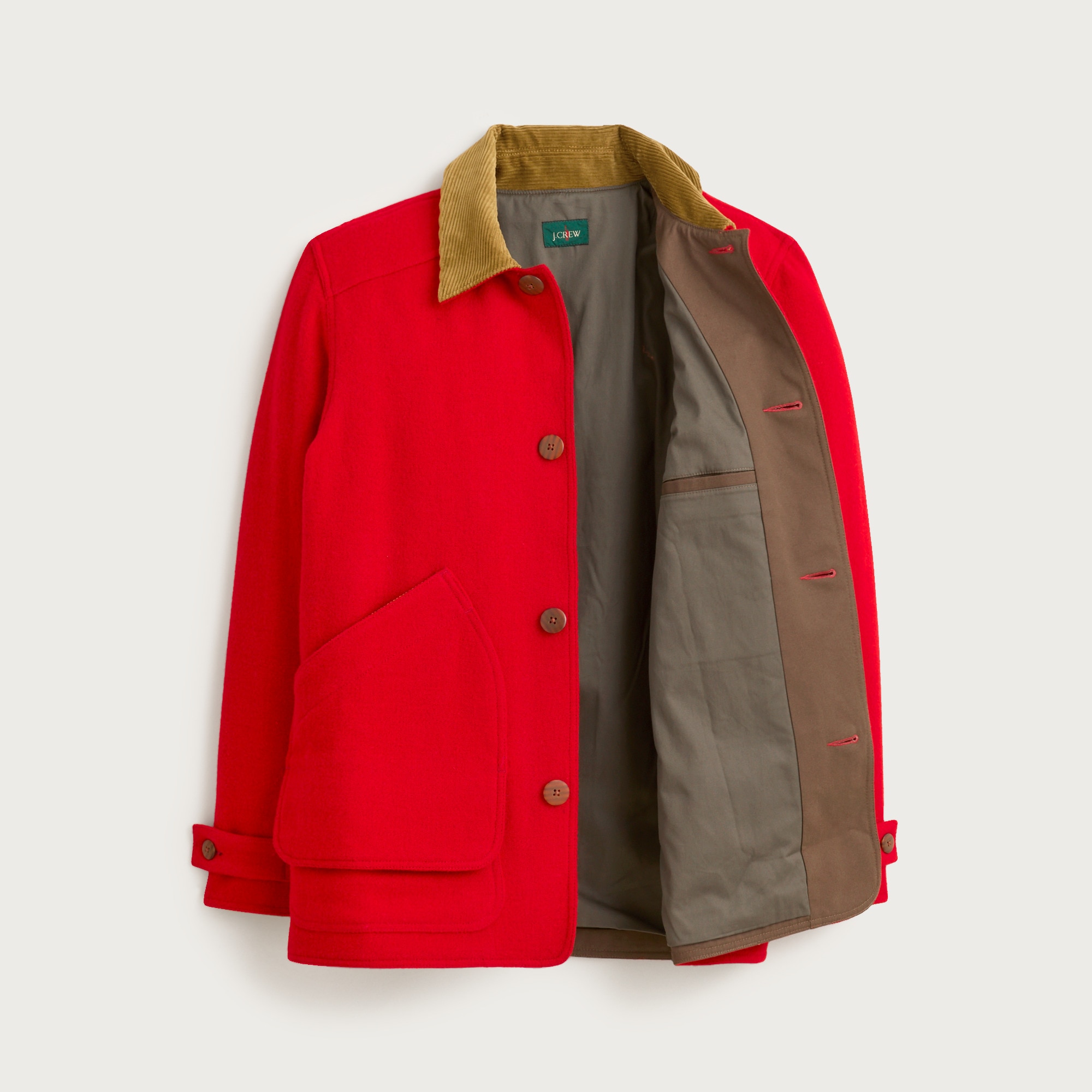 Barn Jacket™ In Wool For Men | J.Crew