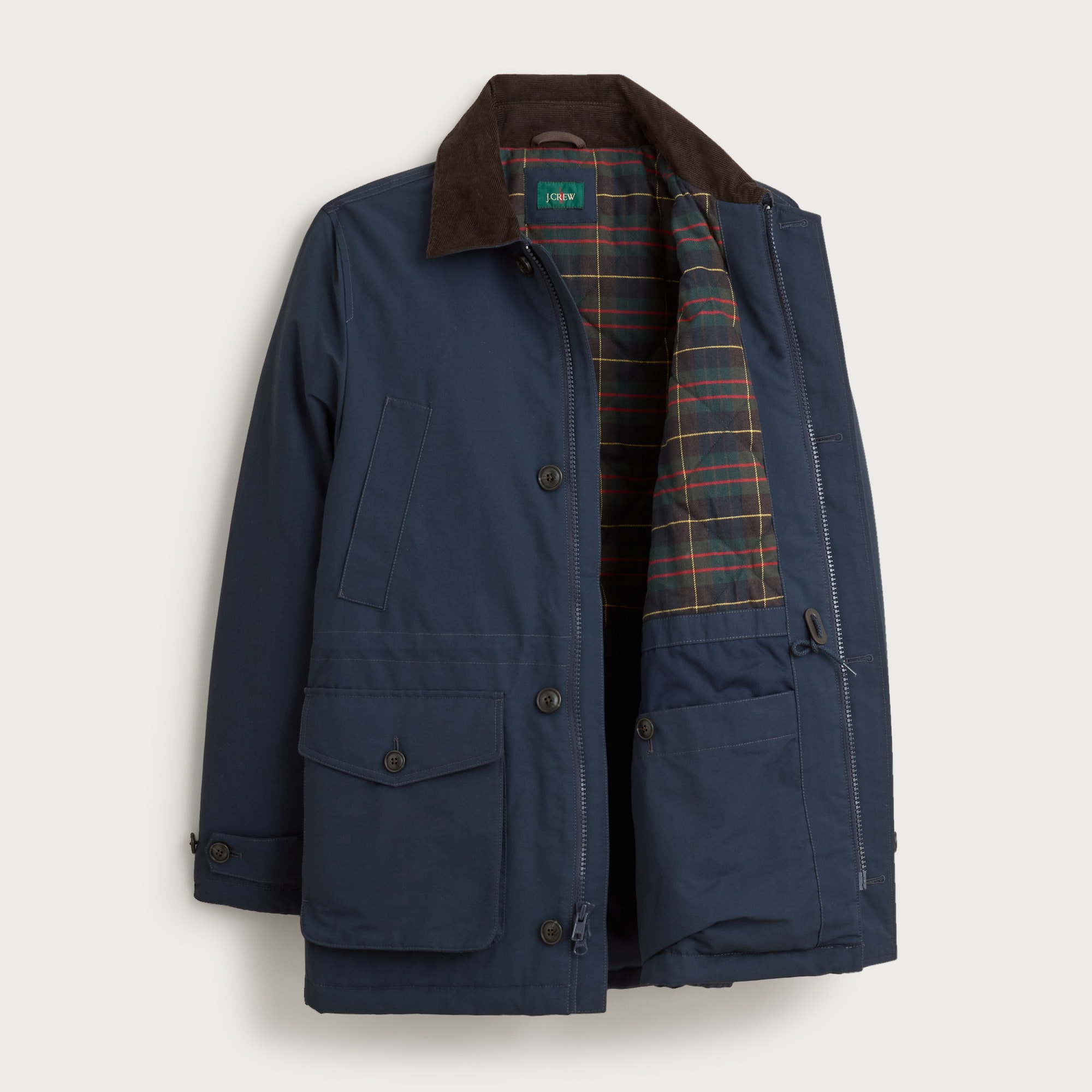 J.CrewメンズアウターLサイズ Country Jacket With Removable Hood And PrimaLoft® For Men | J.Crew
