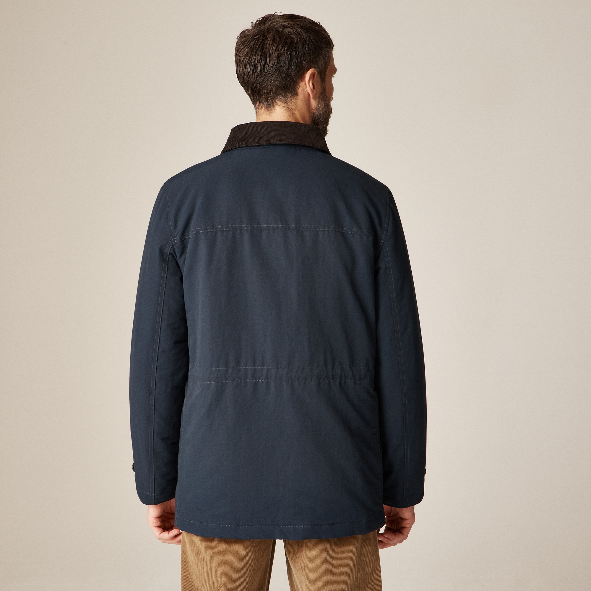 Country jacket with removable hood and PrimaLoft®