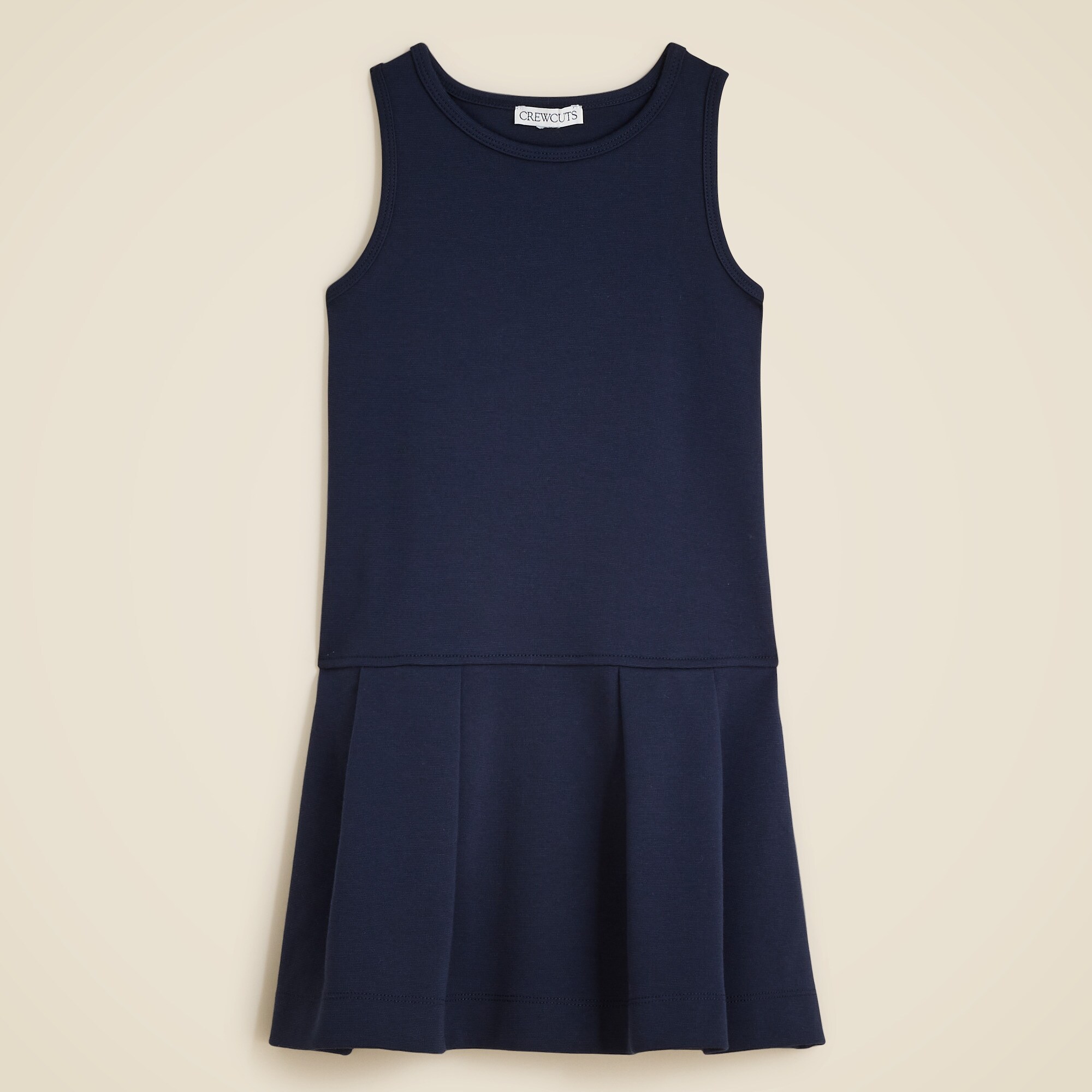 girls Girls' uniform jumper dress in ponte