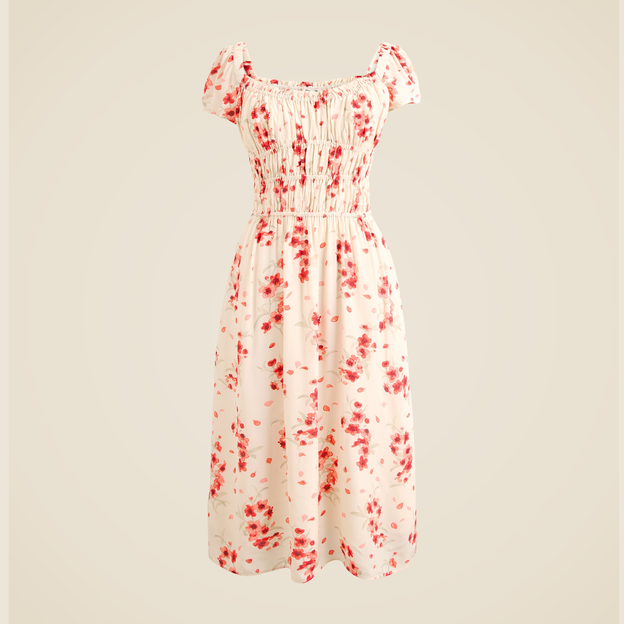 Rouje X J.Crew R&ecirc;verie dress in vintage floral