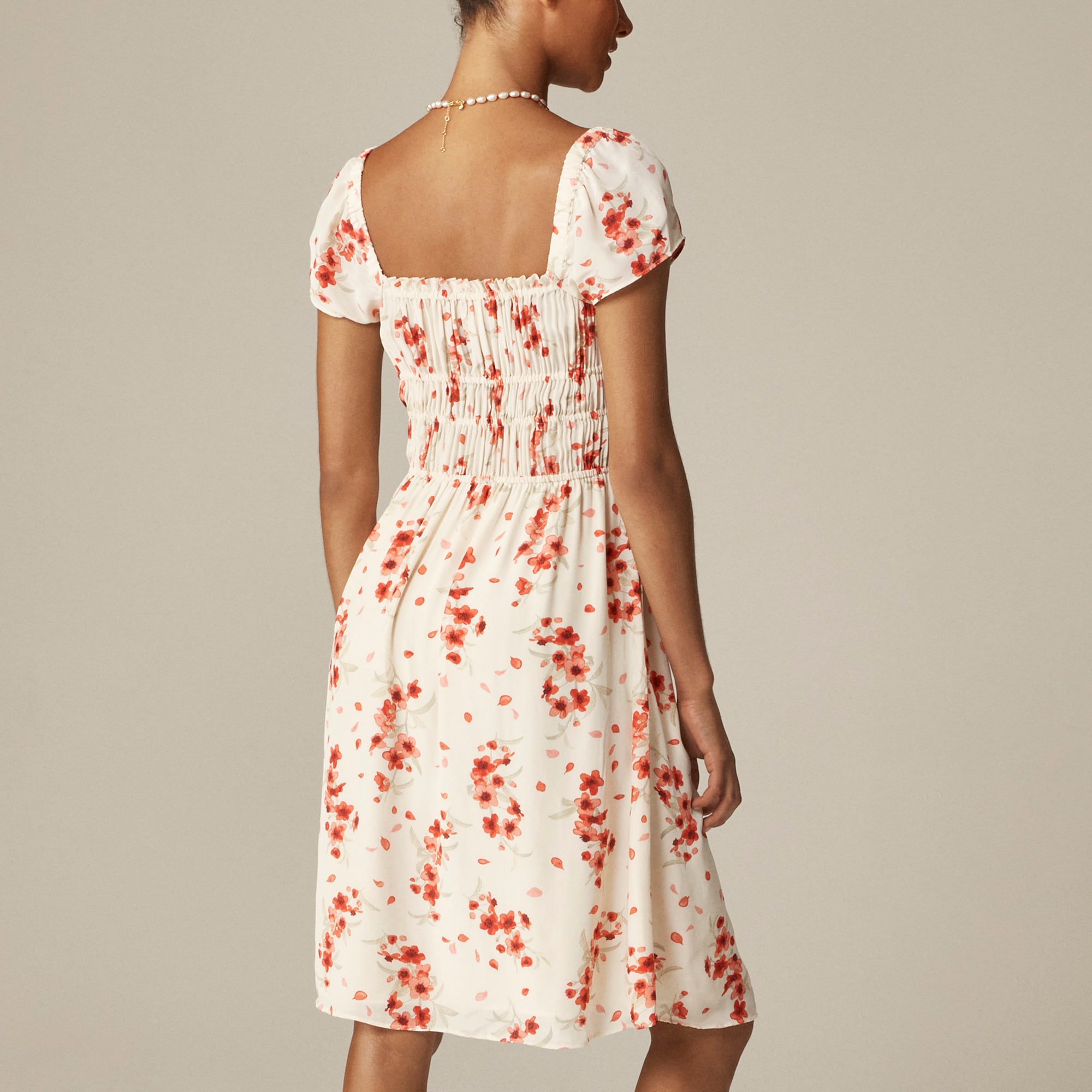 Rouje X J.Crew R&ecirc;verie dress in vintage floral
