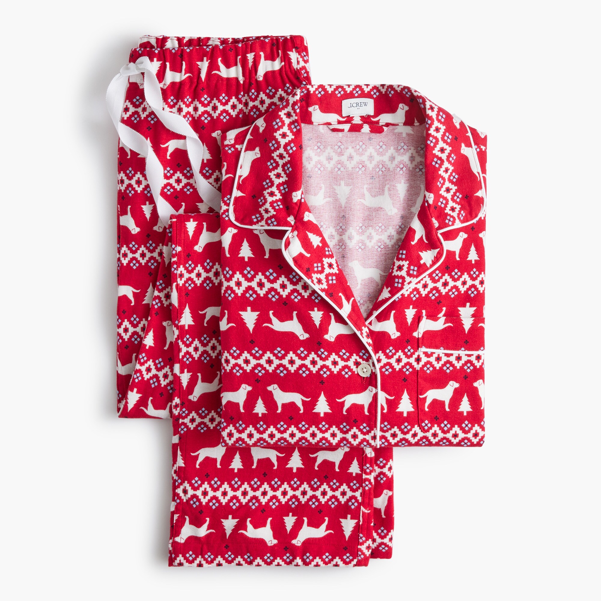 Flannel pajama set