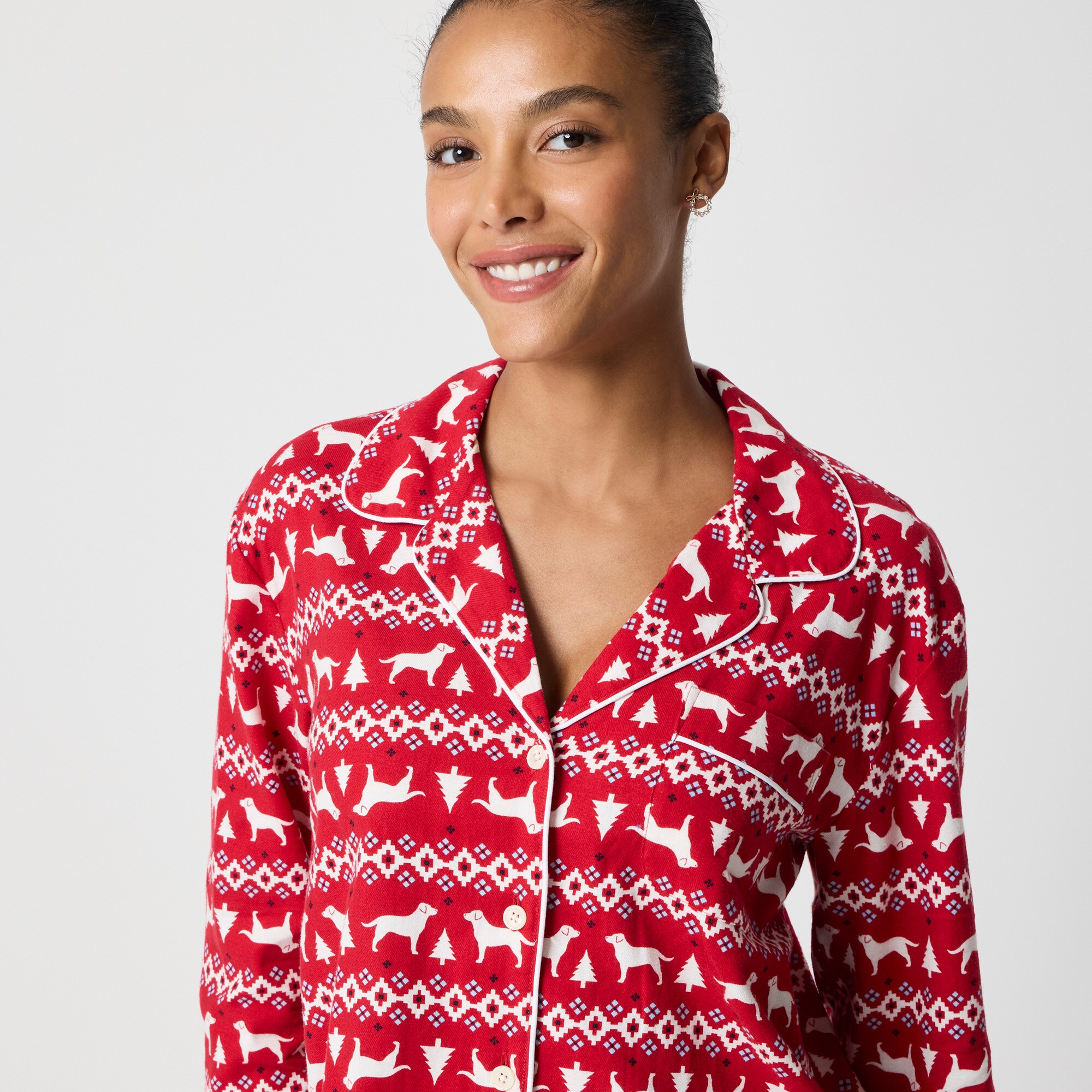 Flannel pajama set