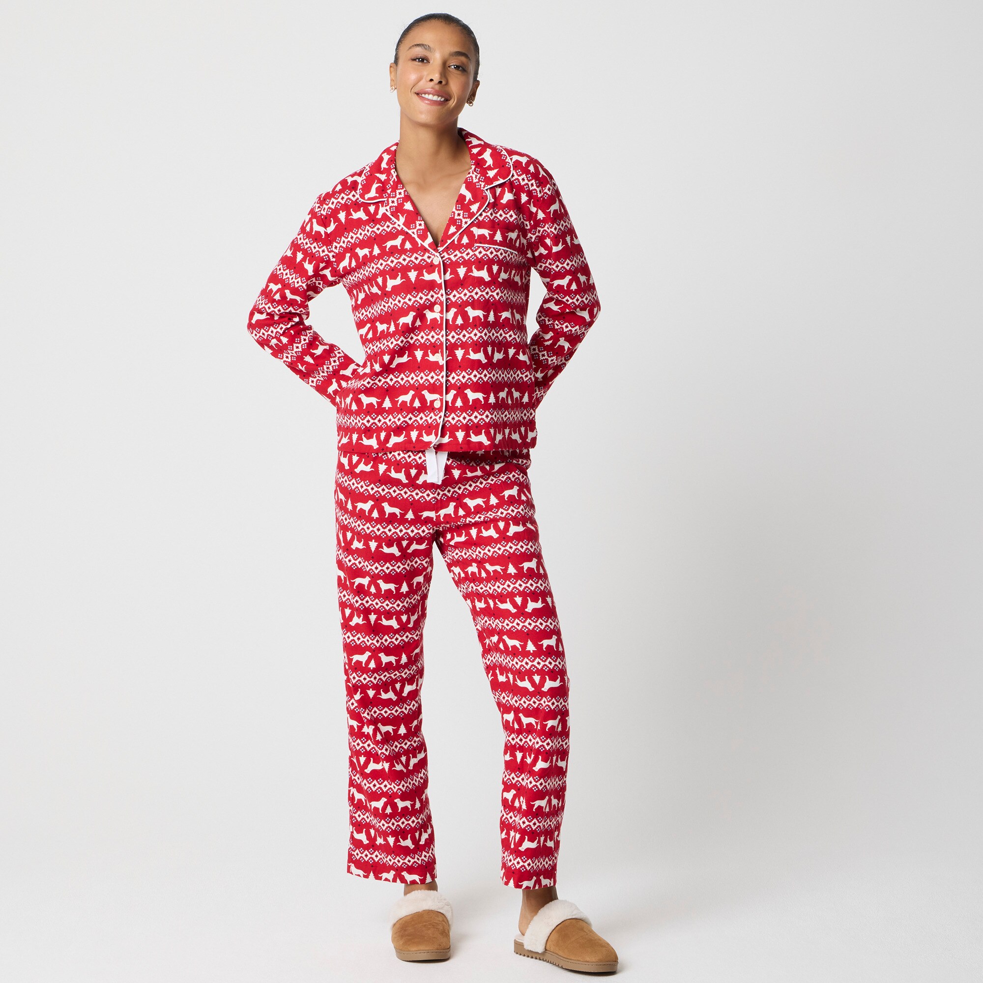 Flannel pajama set
