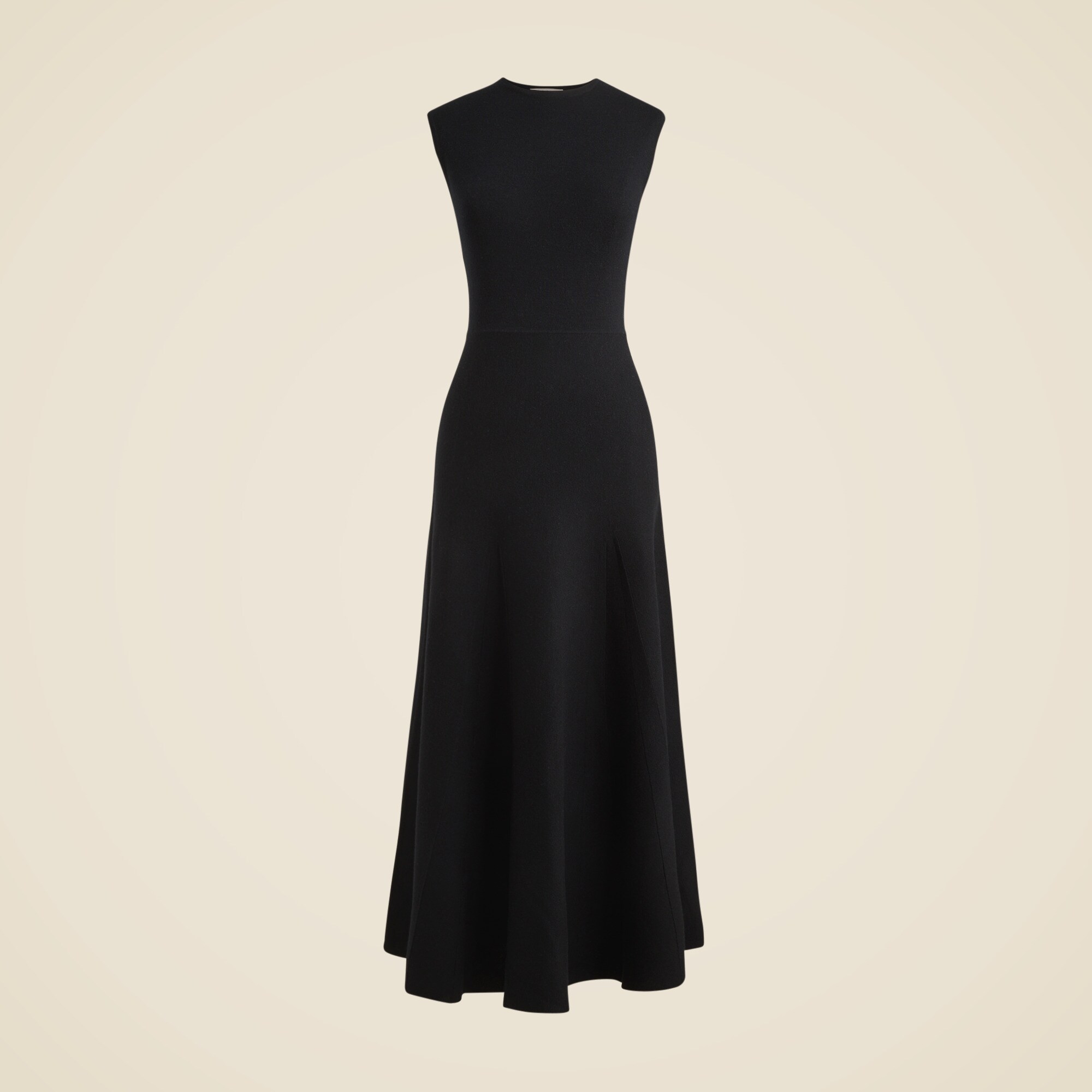 Merino wool midi dress