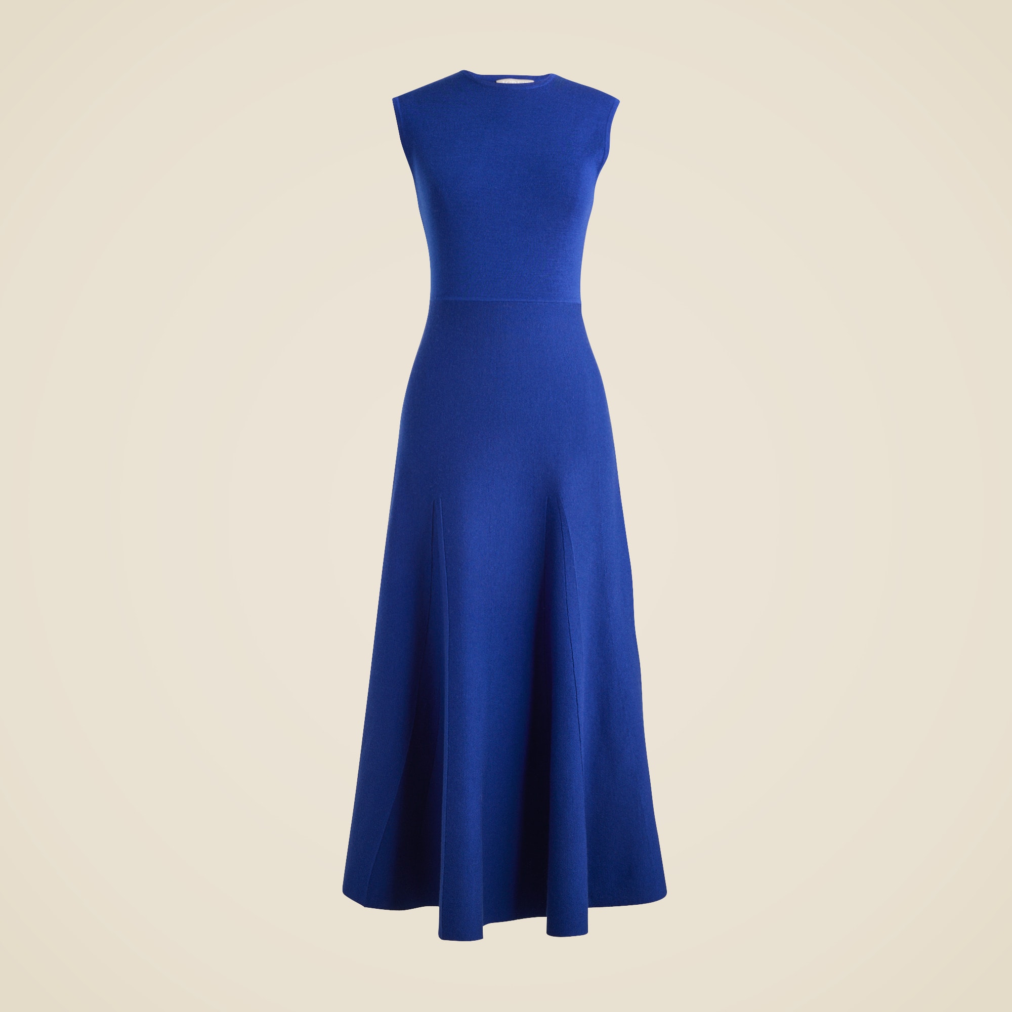 Merino Wool Midi Dress For Women