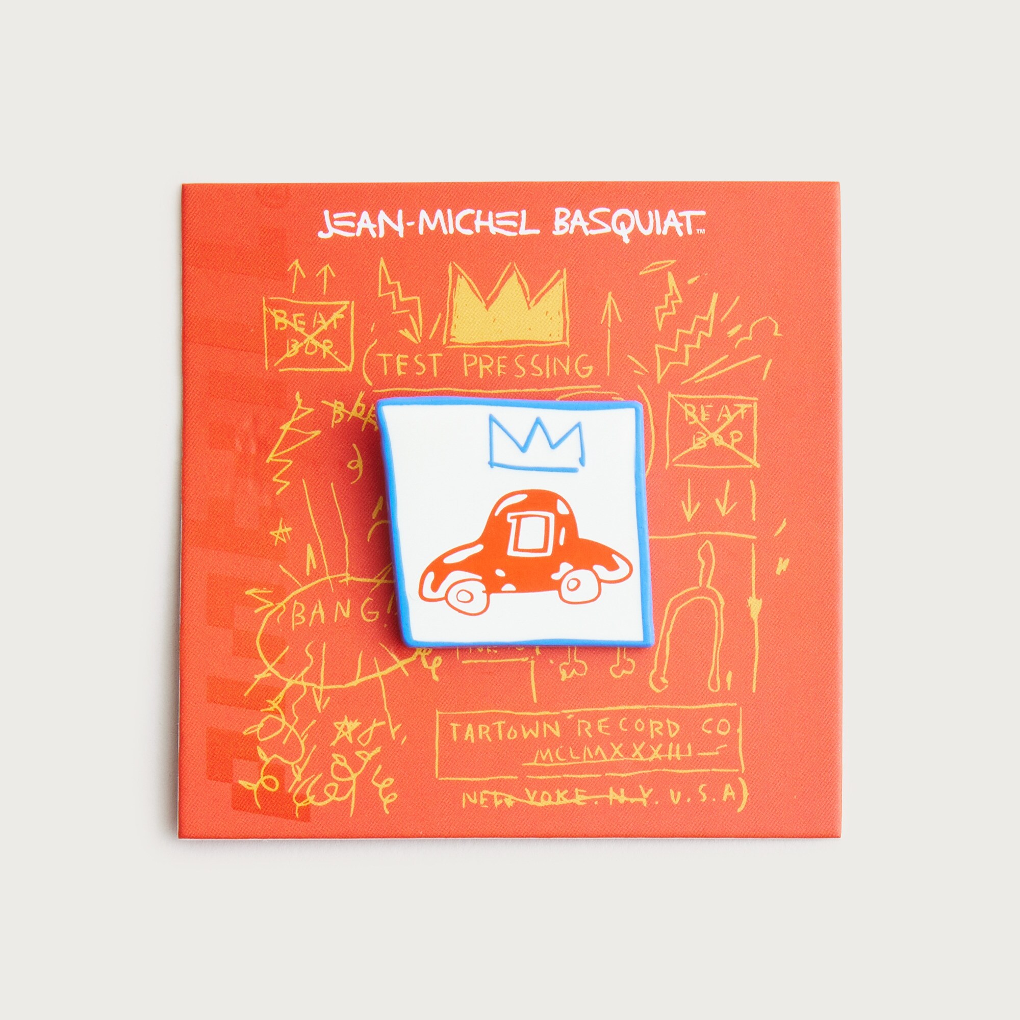 boys Pintrill&reg; kids' Jean-Michel Basquiat car pin