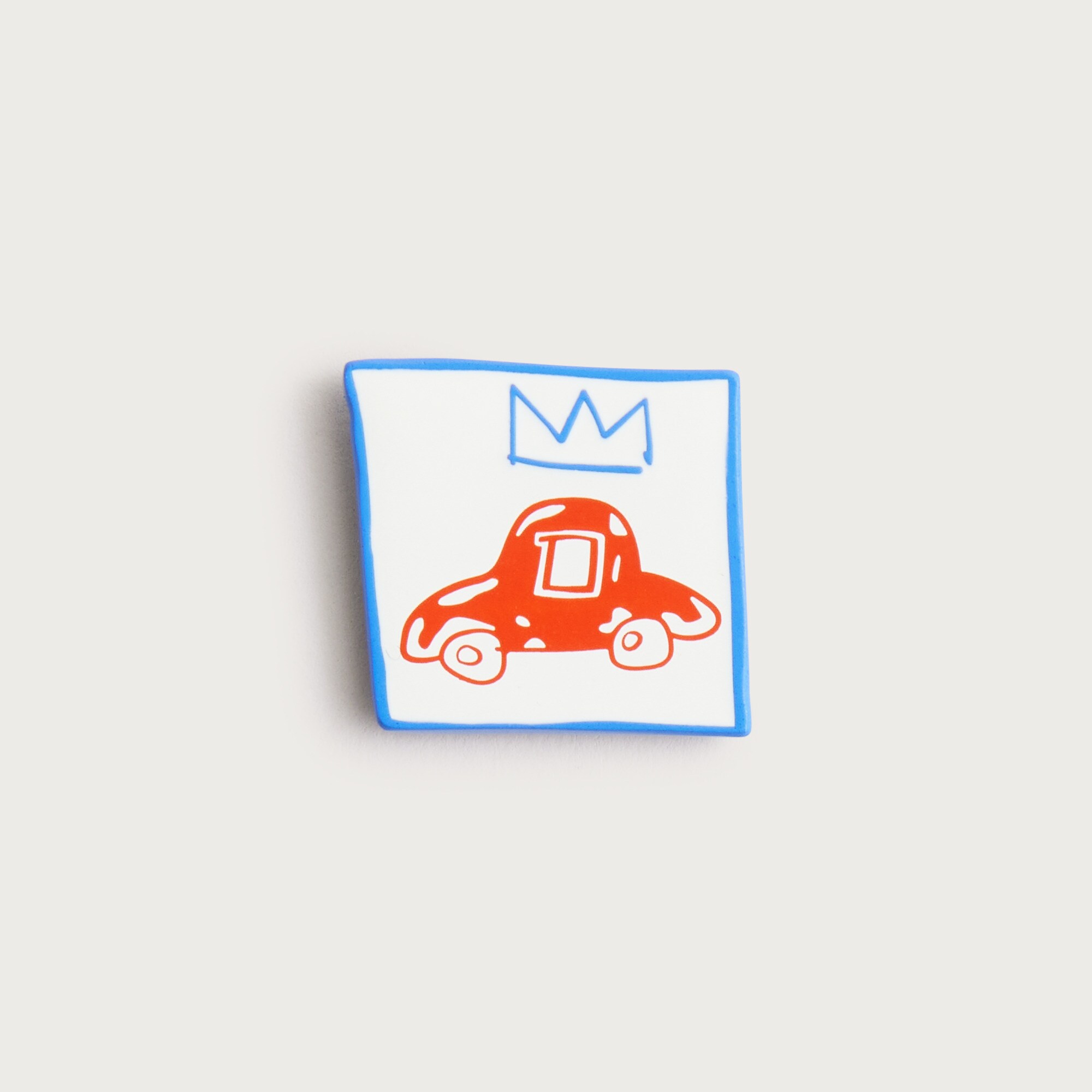 Pintrill® kids' Jean-Michel Basquiat car pin