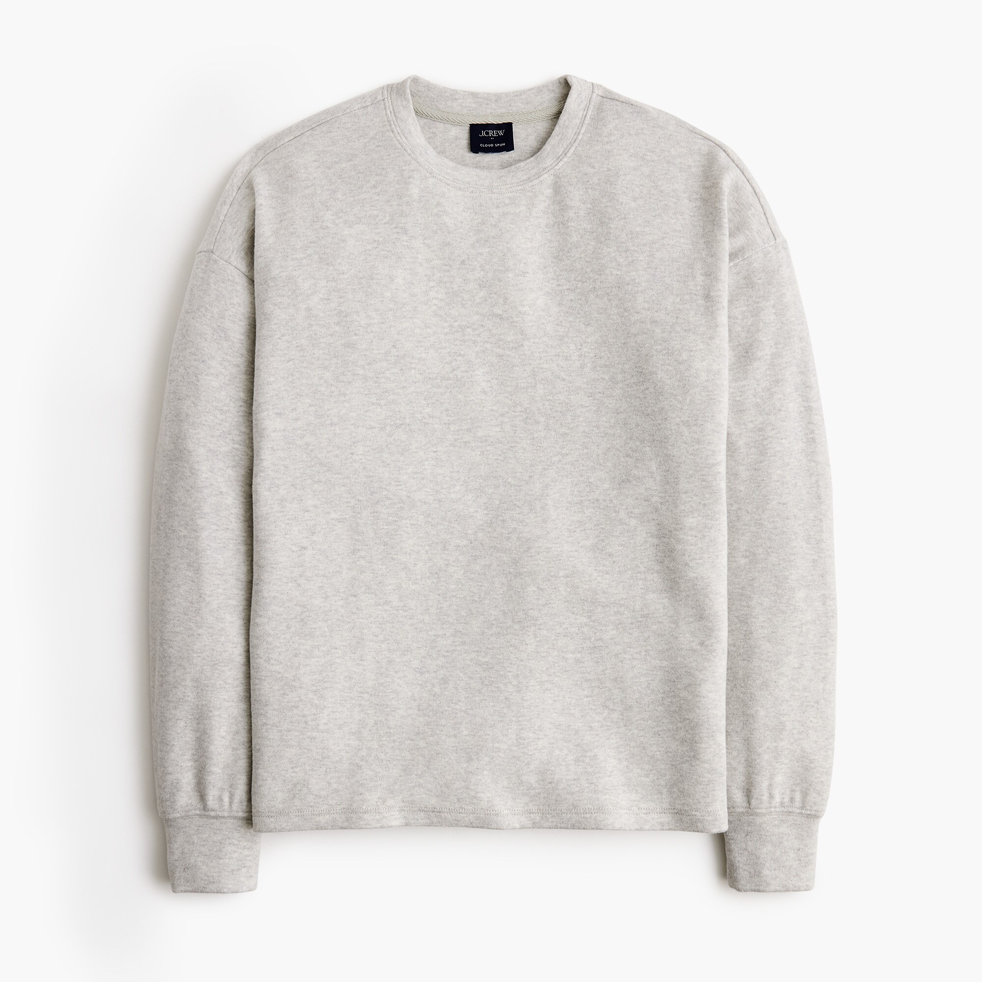 Crewneck sweatshirt in cloudspun yarn