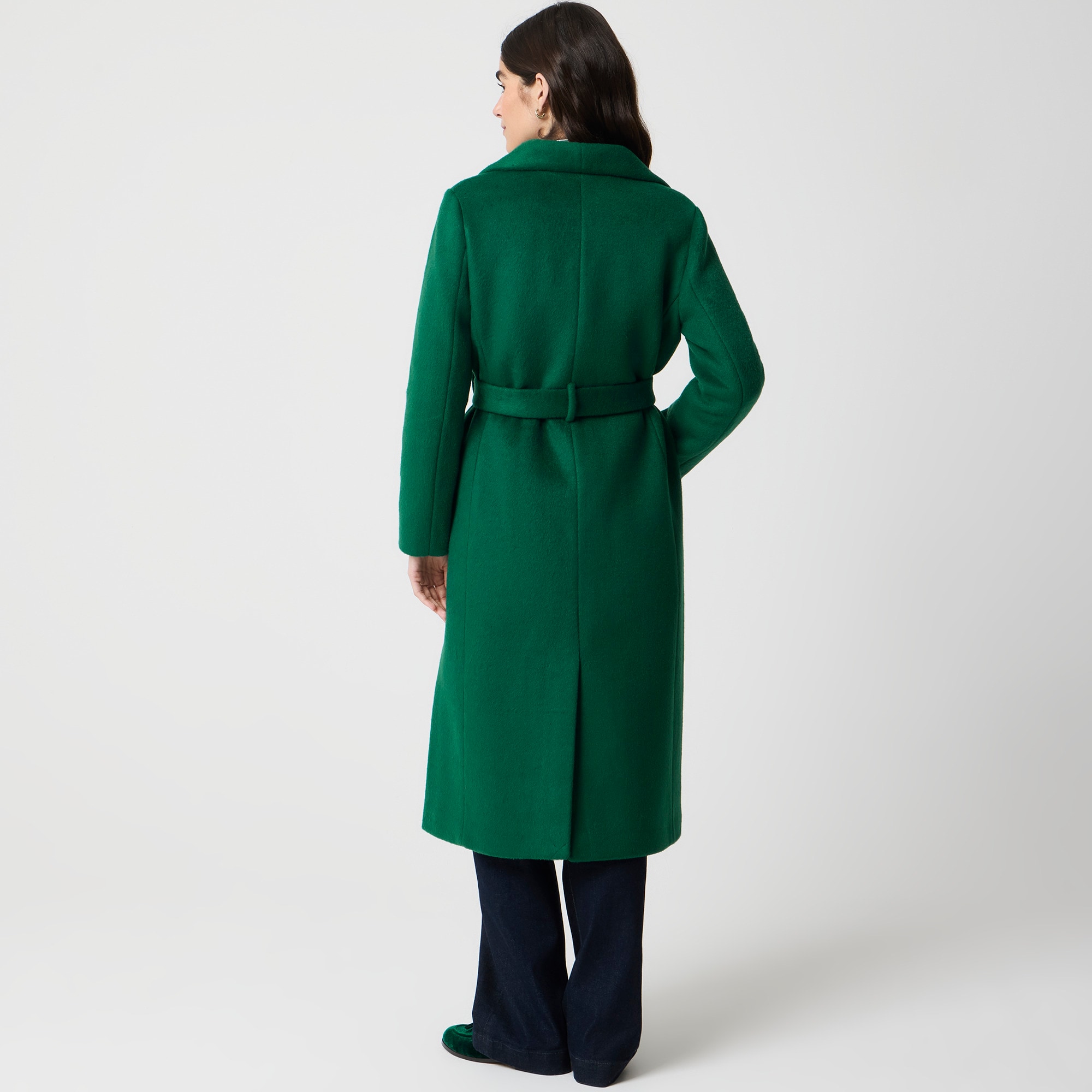 Belted Wrap Coat For Women | Factory