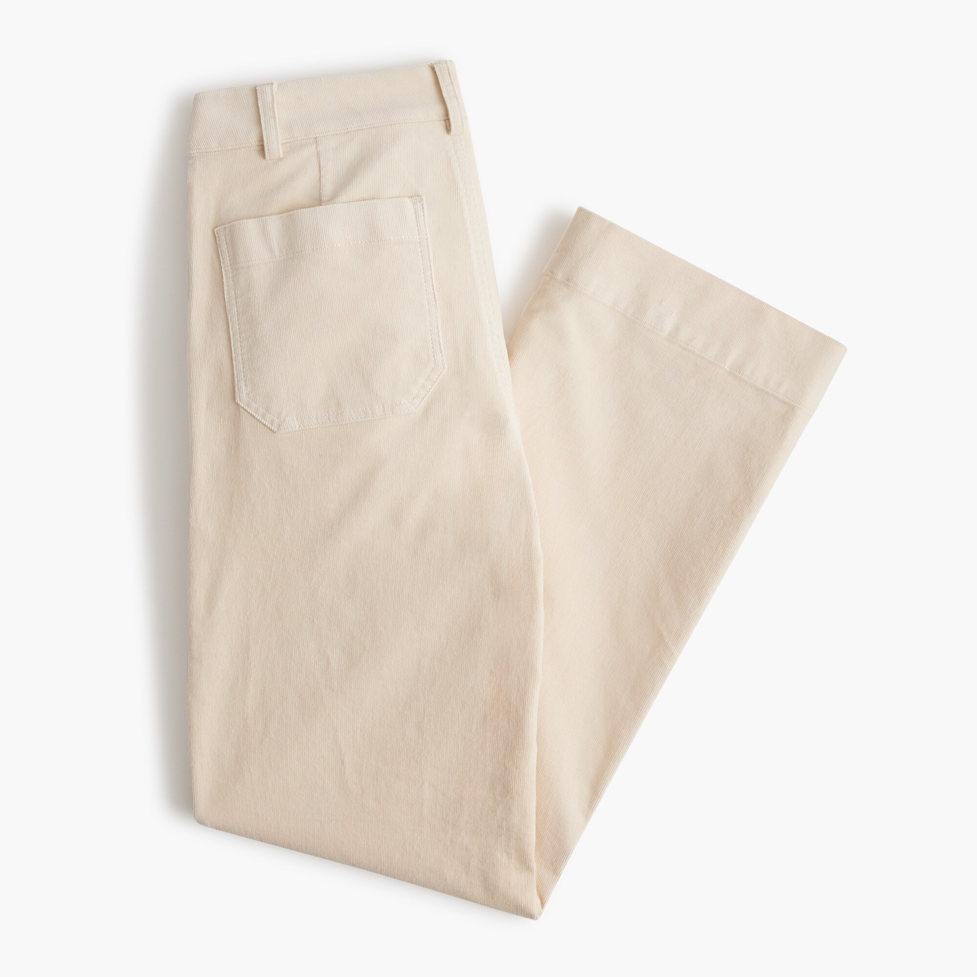 Corduroy Lizzie patch-pocket pant