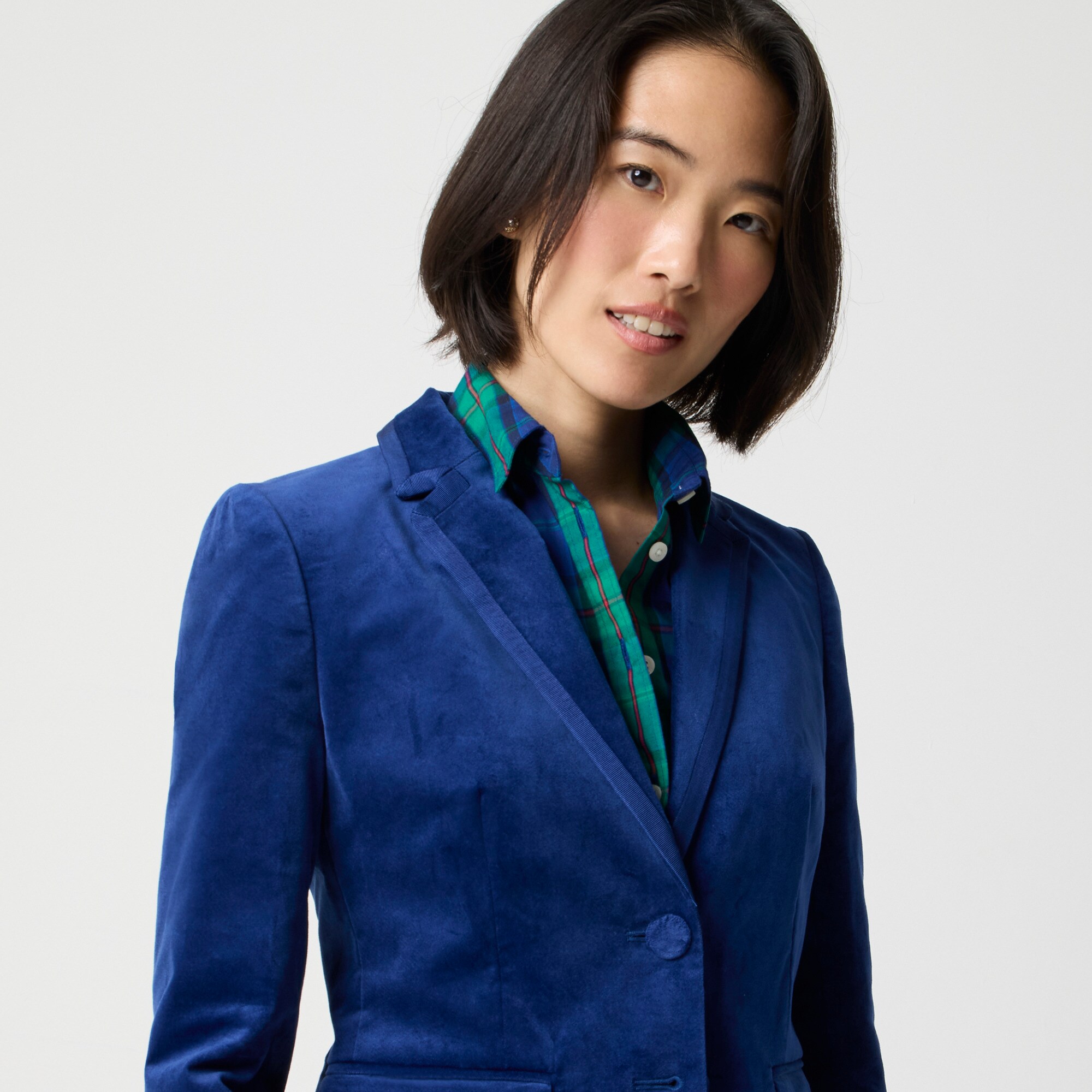 Velvet schoolboy blazer