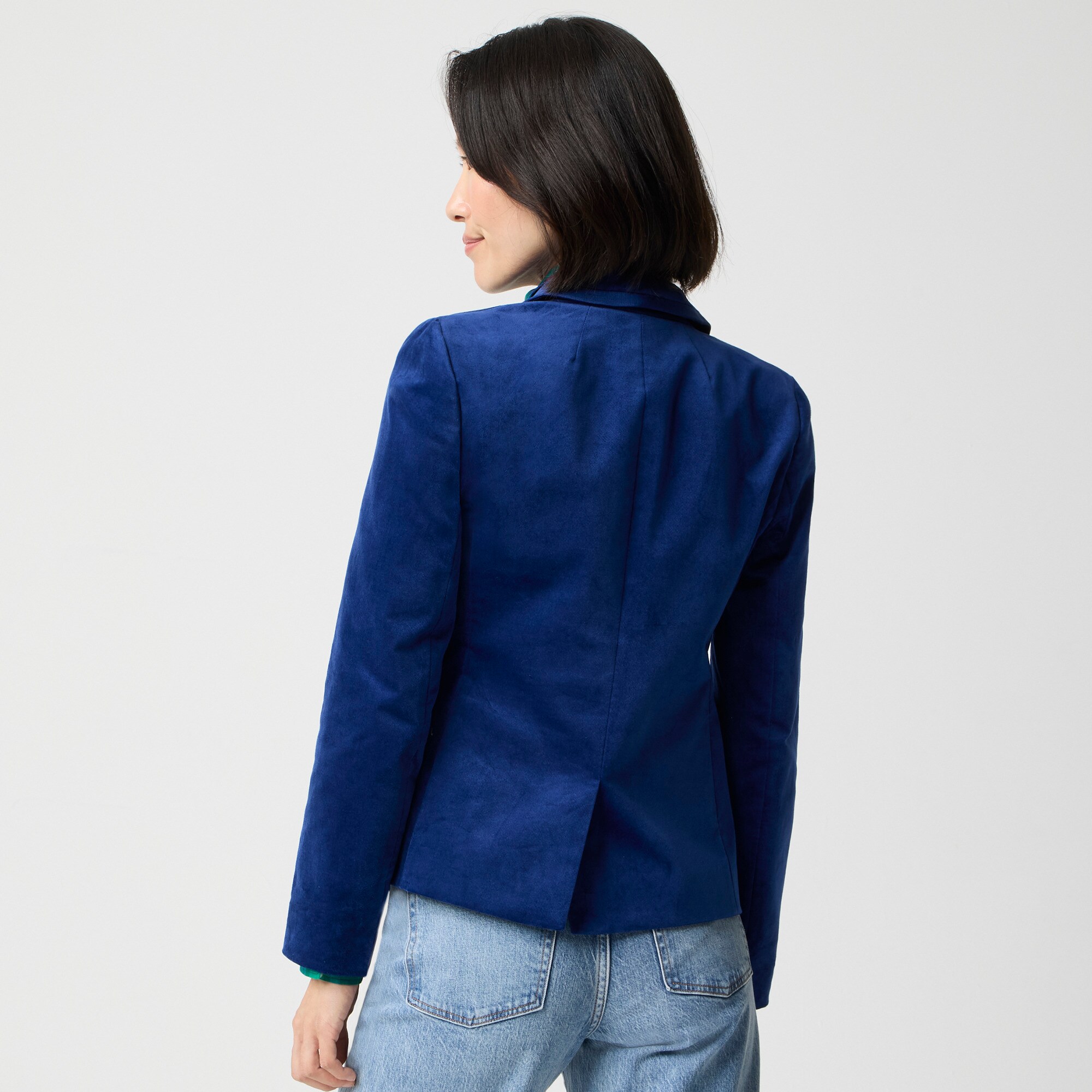 Velvet schoolboy blazer