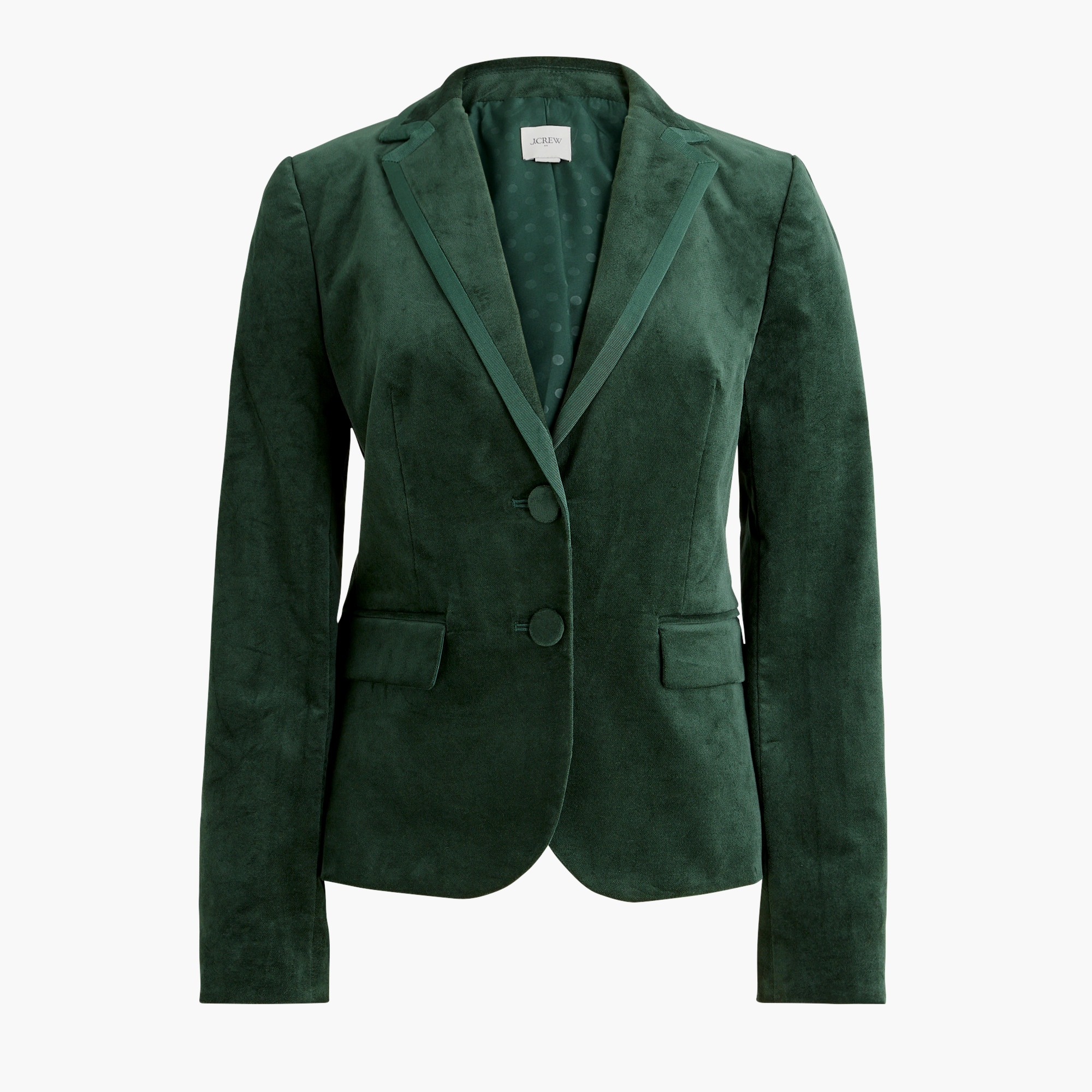 Velvet schoolboy blazer