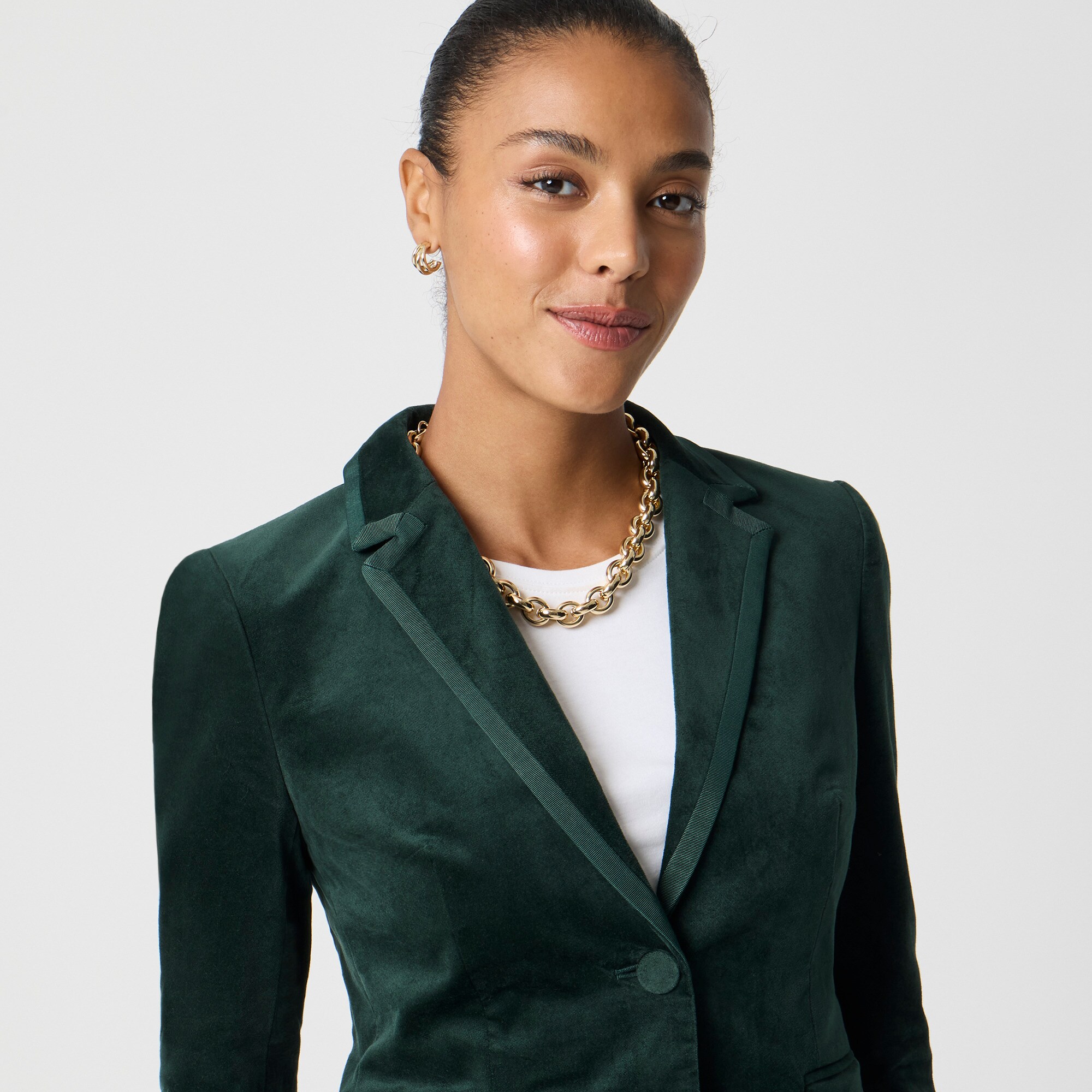 Velvet schoolboy blazer