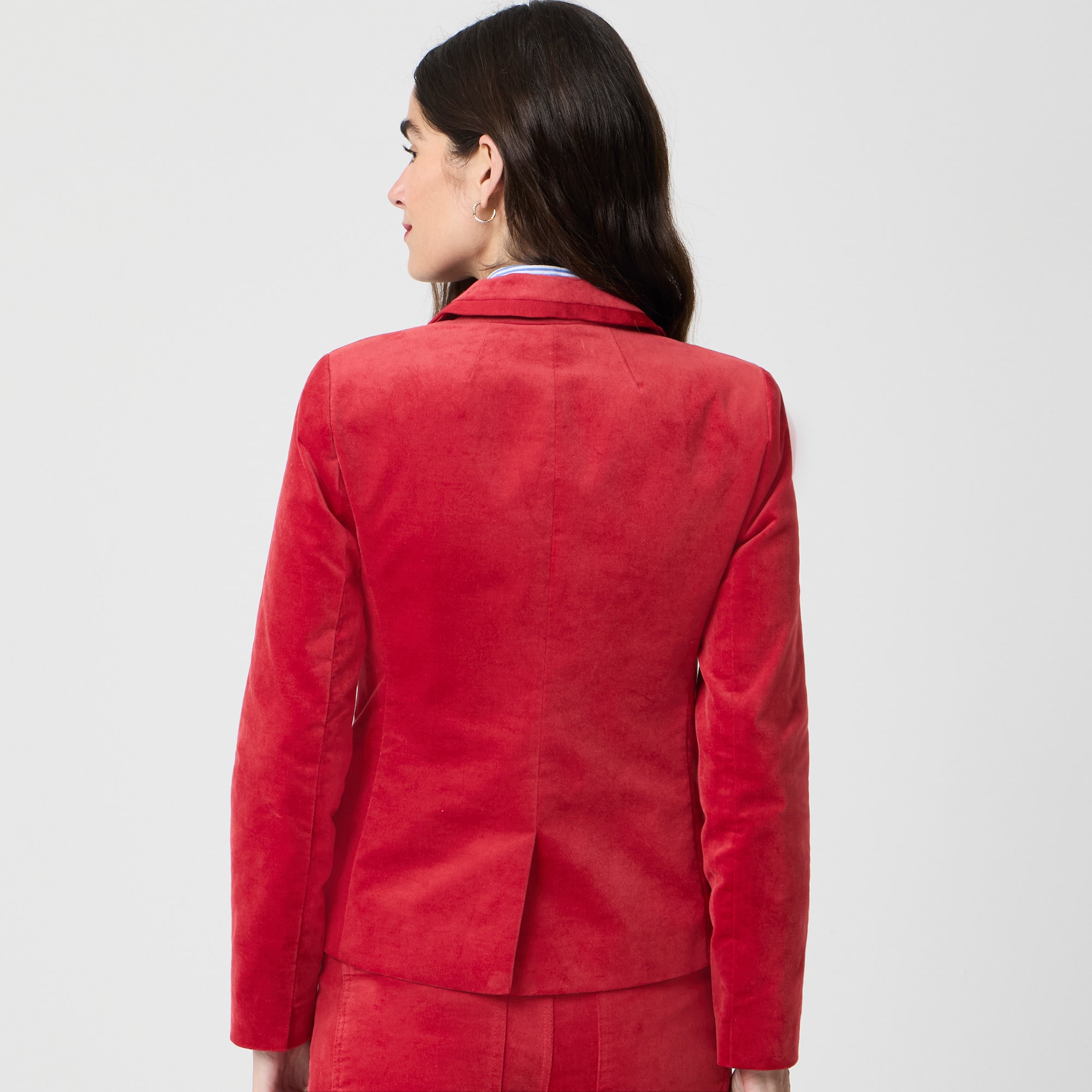 Velvet schoolboy blazer