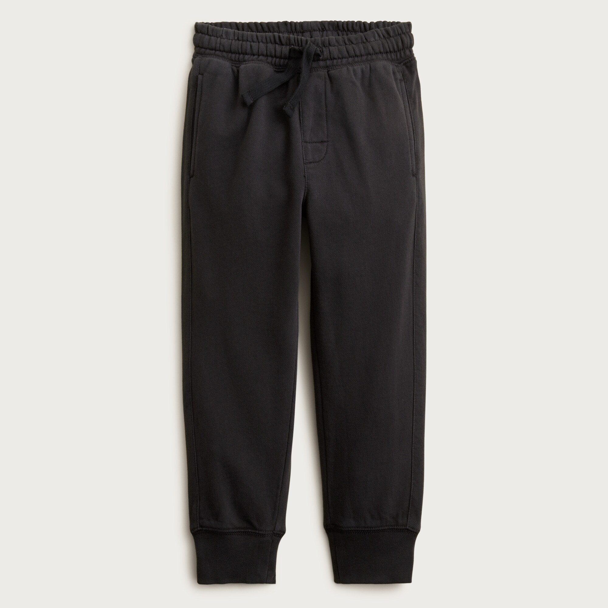 Kids' slim-slouchy jogger pant in terry