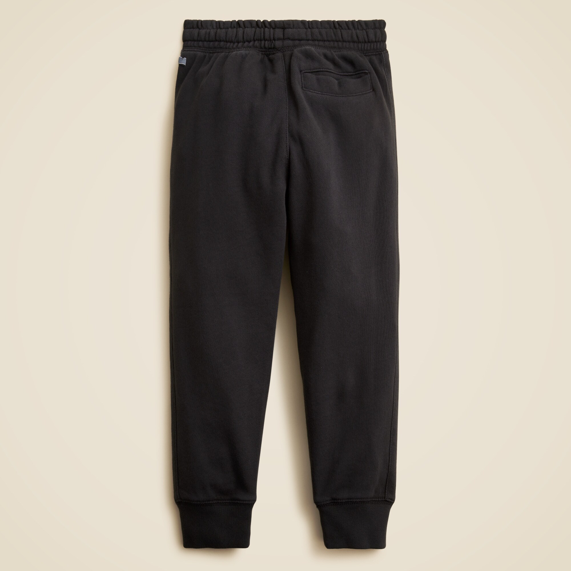 Kids' slim-slouchy jogger pant in terry