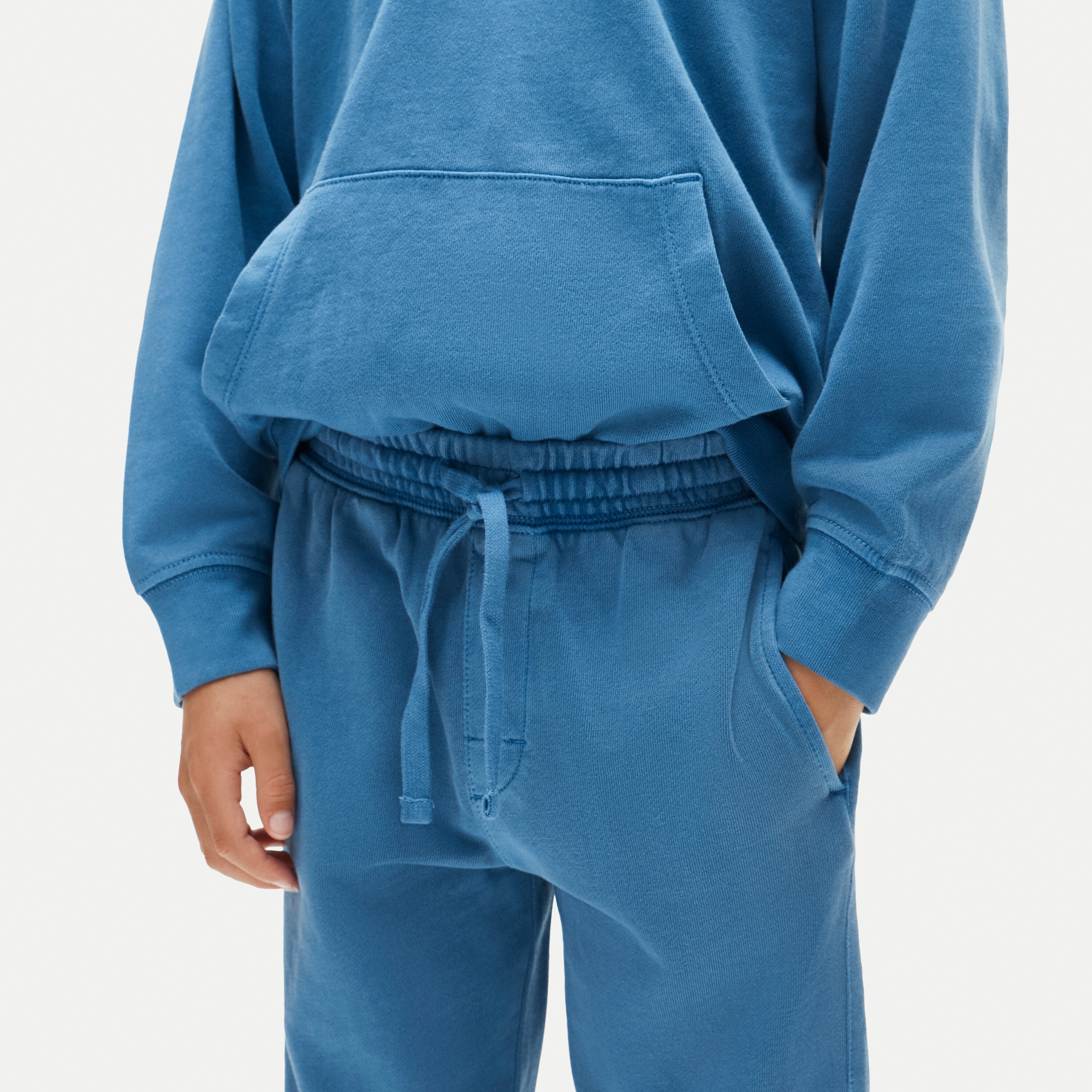 Kids' slim-slouchy jogger pant in terry