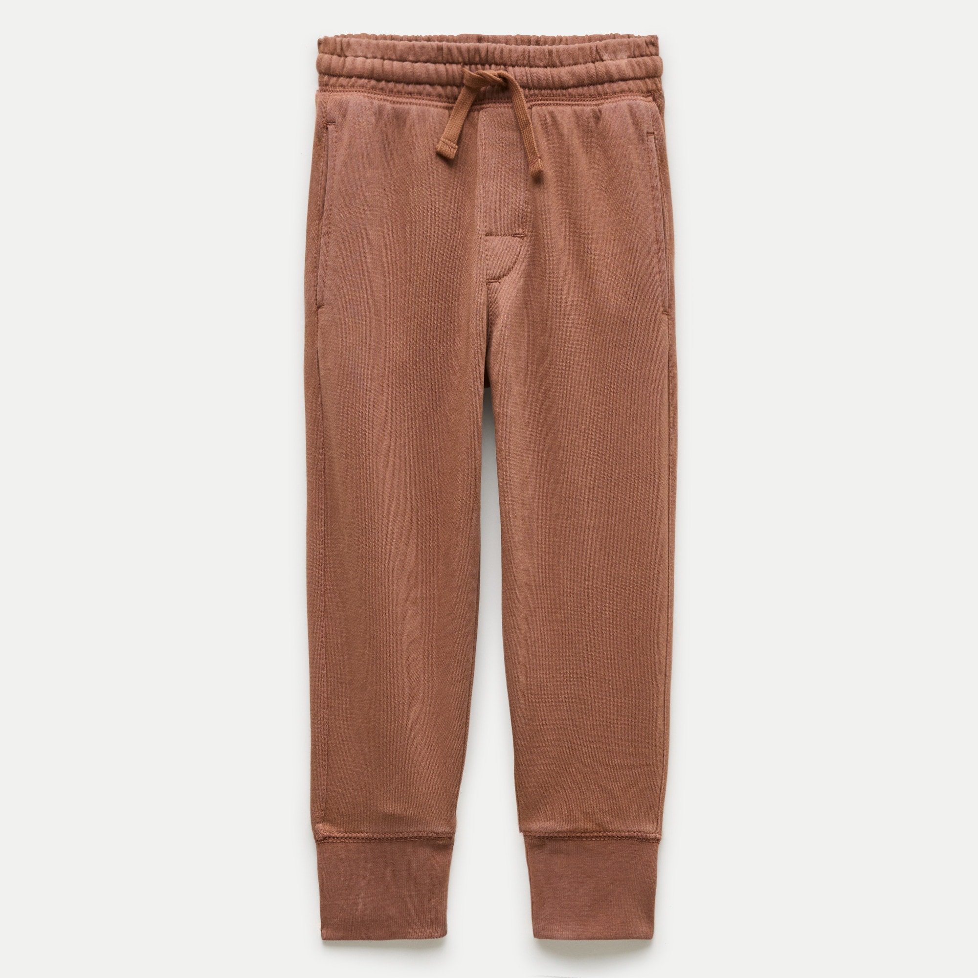 Kids' slim-slouchy jogger pant in terry