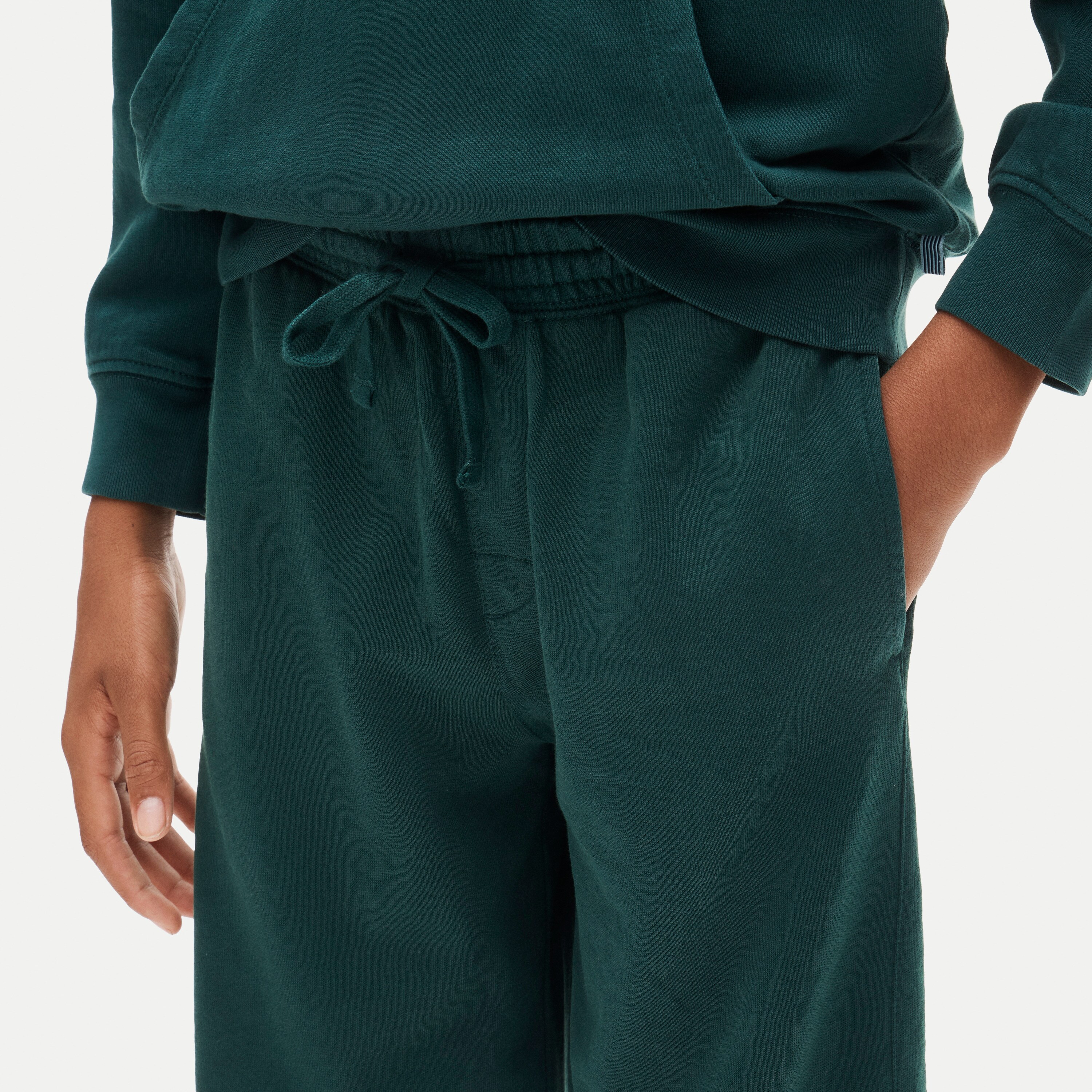 Kids' slim-slouchy jogger pant in terry