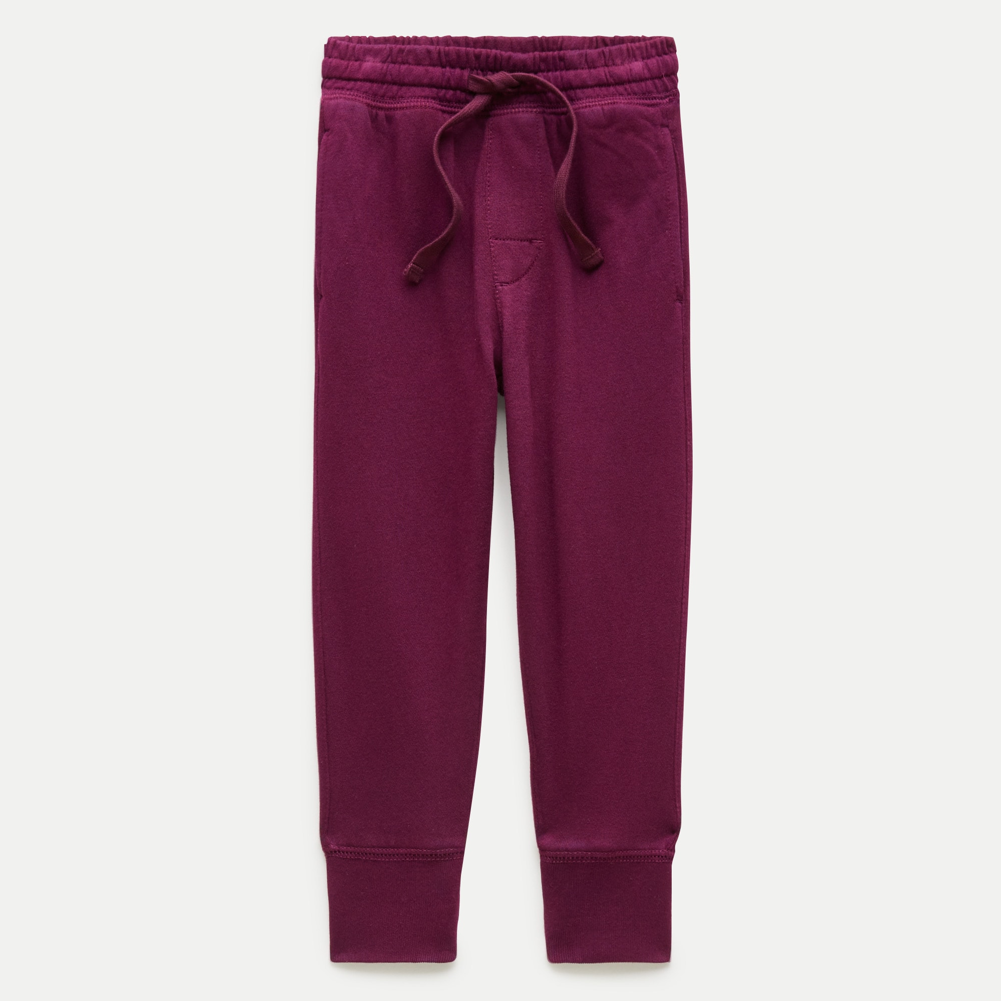 Kids' slim-slouchy jogger pant in terry