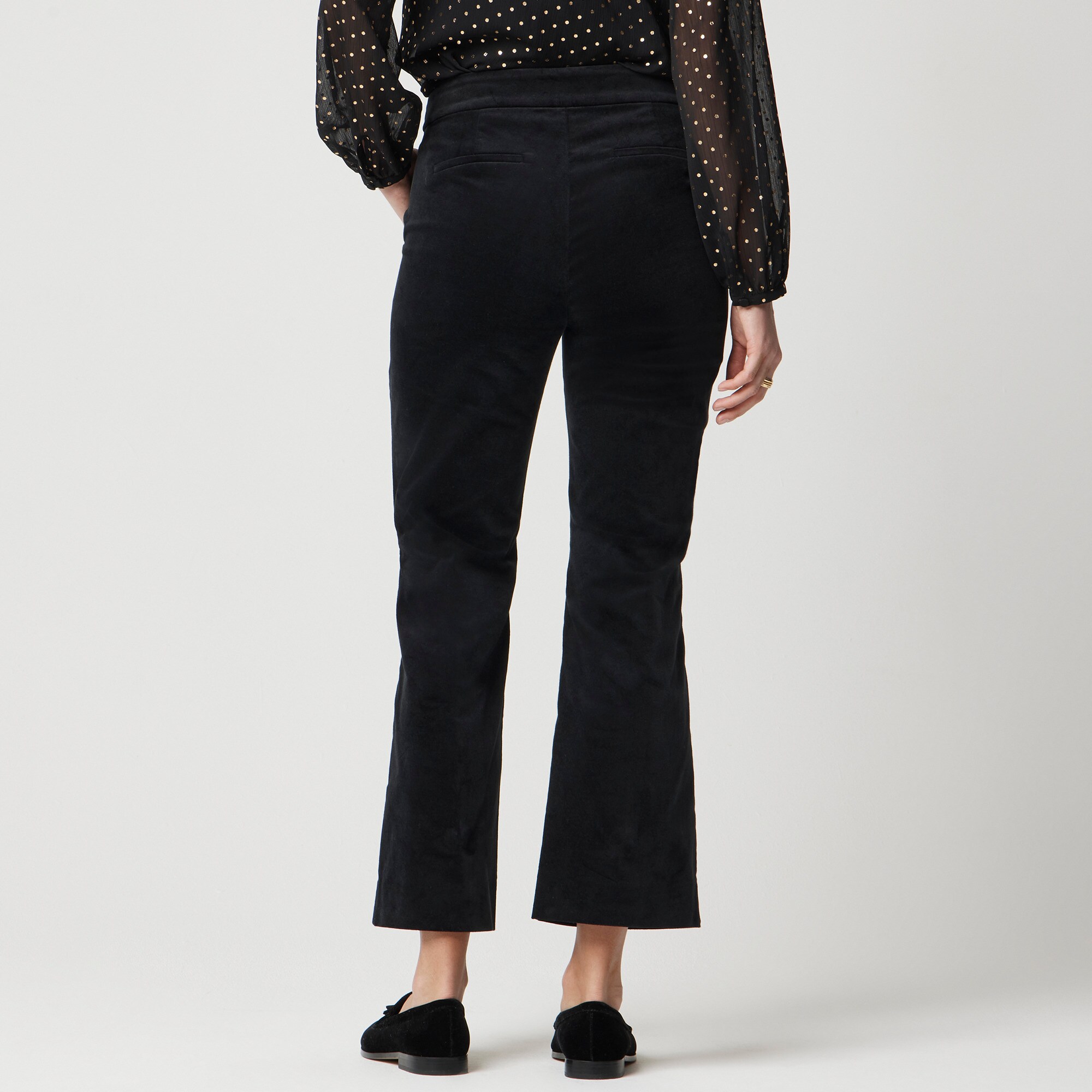 Velvet Kelsey kickout flare crop pant