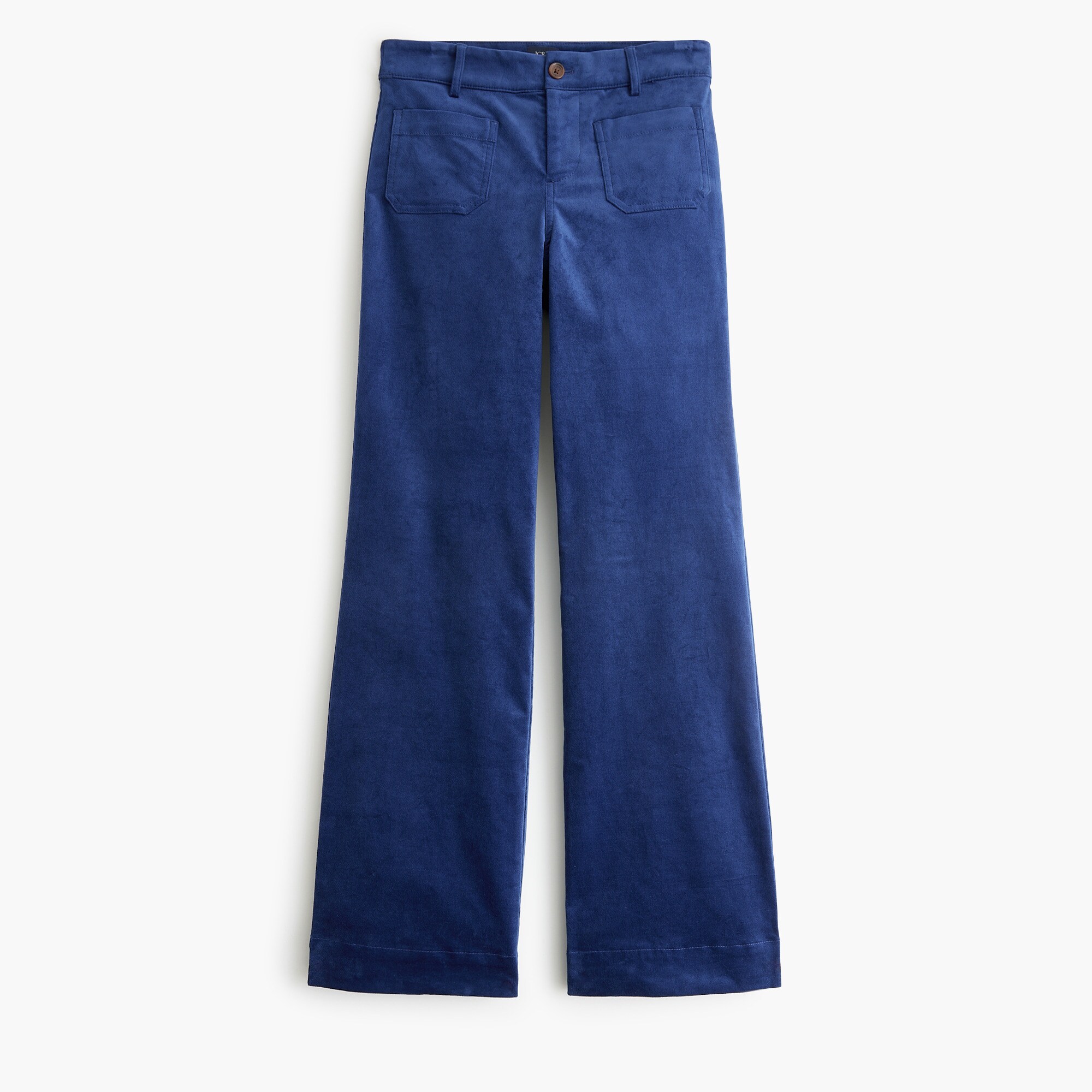 Velvet Lizzie patch-pocket pant
