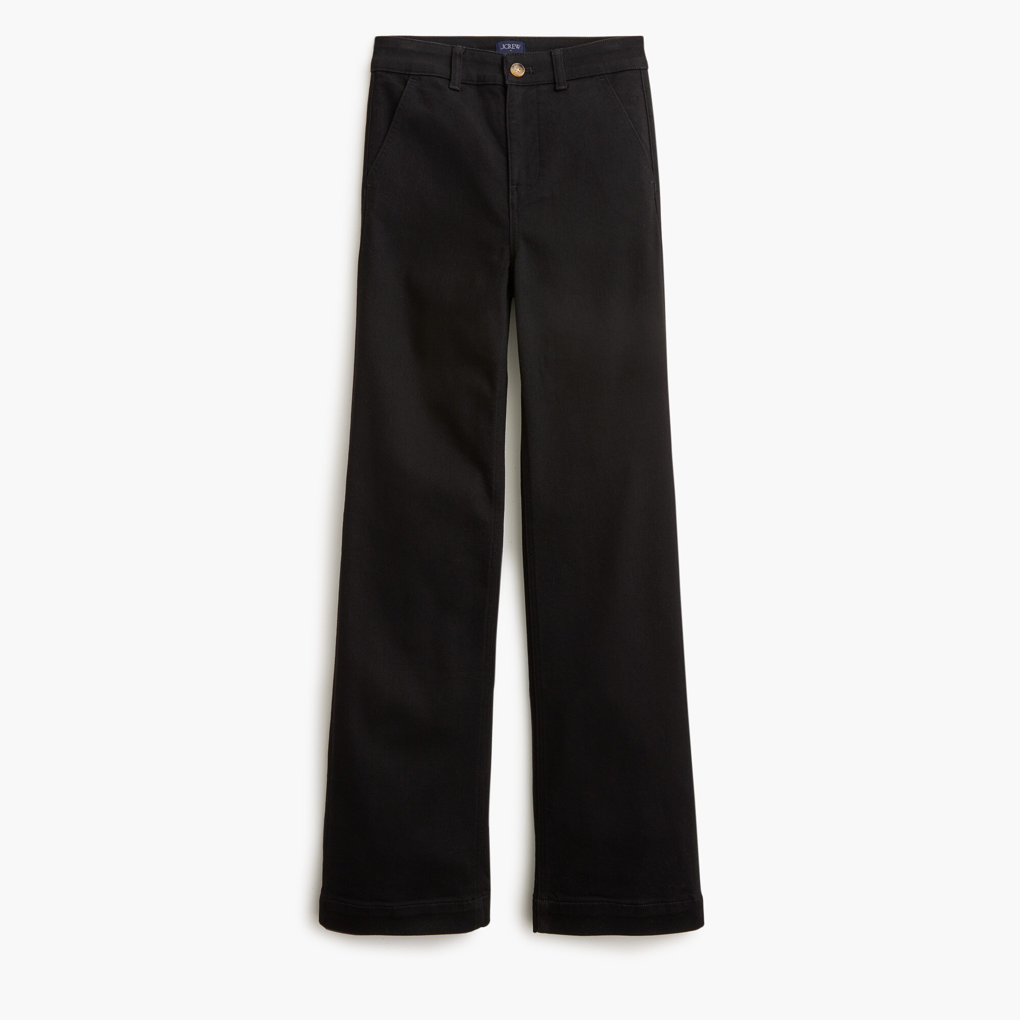High-rise Black Trouser Jean In All-day Stretch For Women | Factory display picture 1