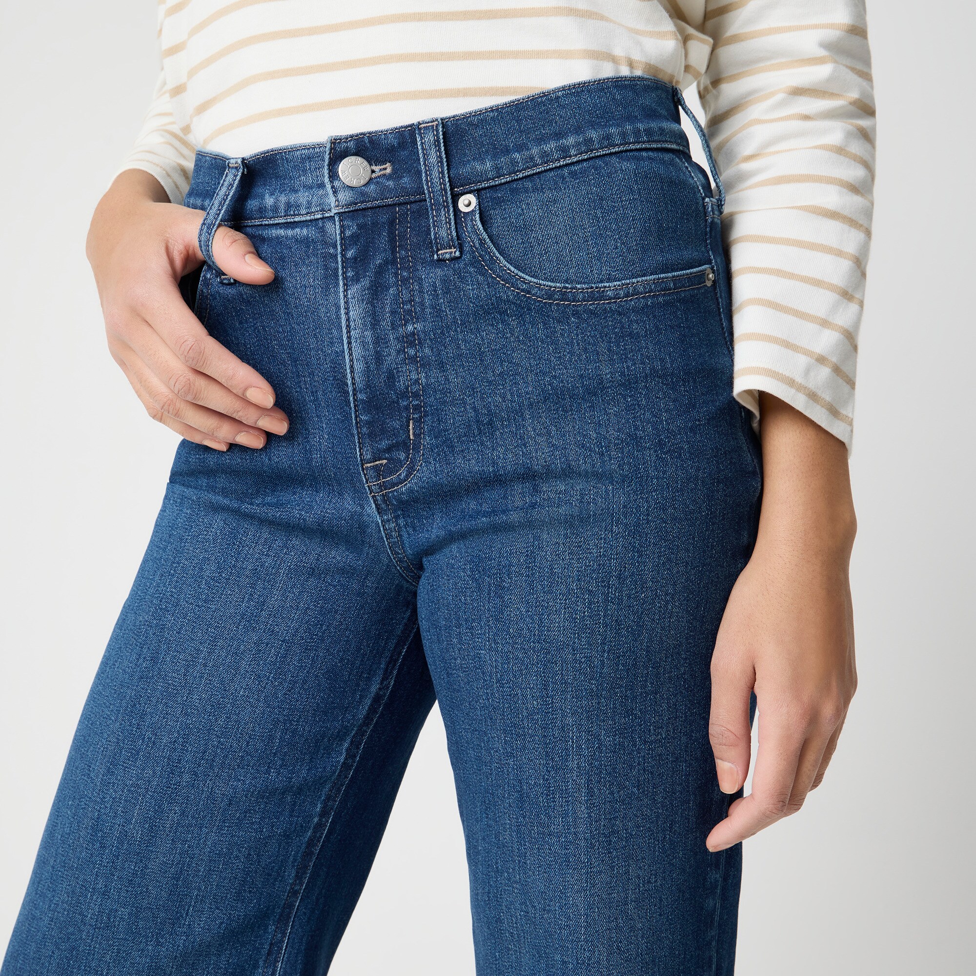 Classic Wide-leg Jean In Signature Stretch For Women | Factory