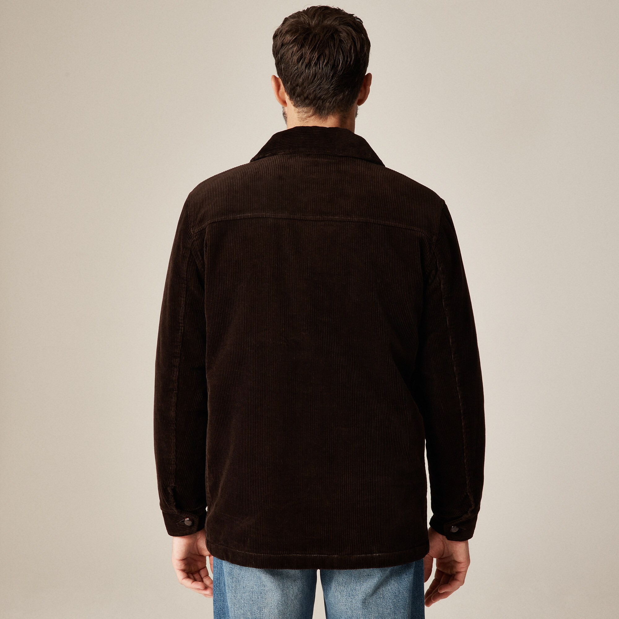 Corduroy lodge jacket with PrimaLoft®
