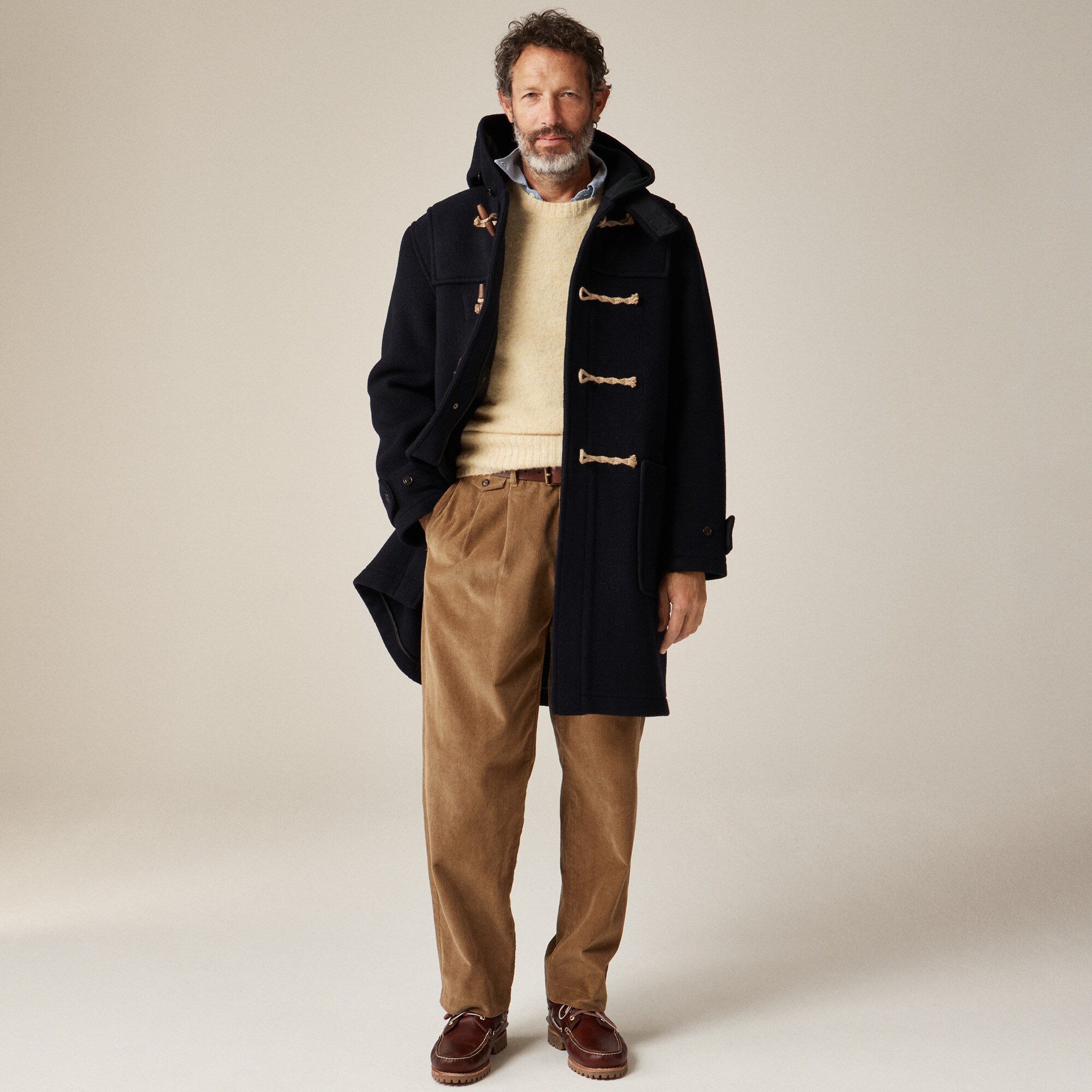 Duffle Coat In Wool For Men | J.Crew