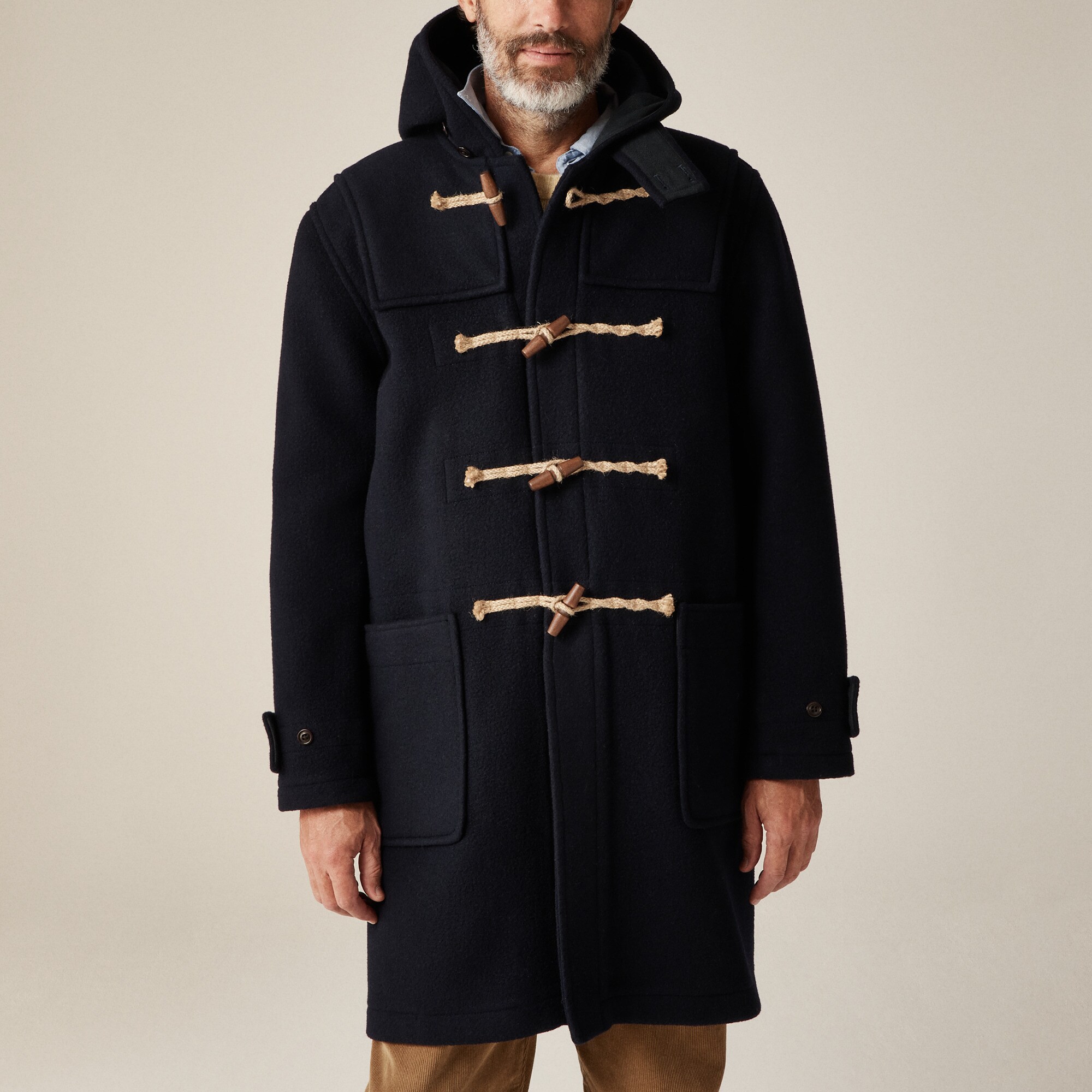 Duffle Coat In Wool For Men | J.Crew