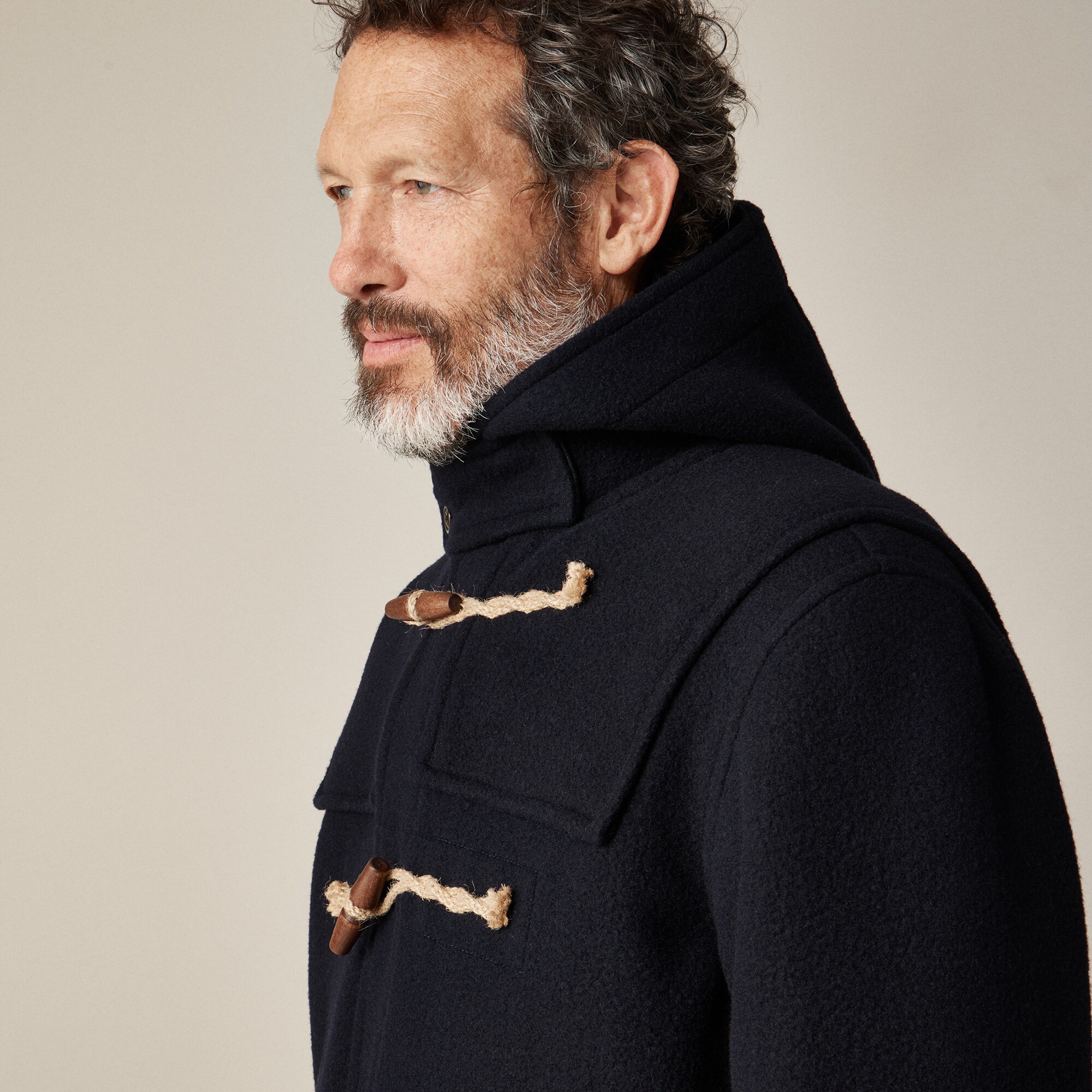 Duffle Coat In Wool For Men | J.Crew