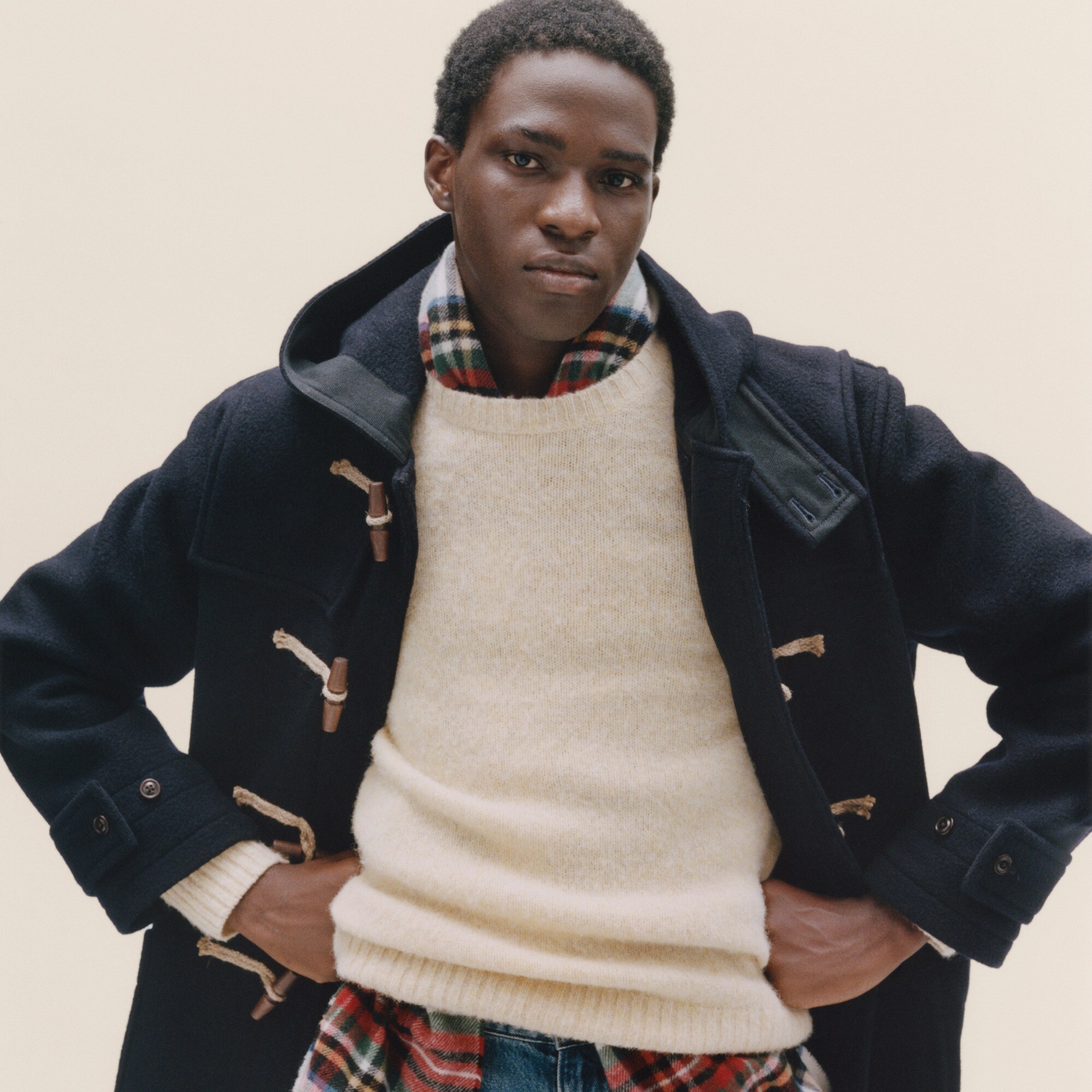 Duffle Coat In Wool For Men | J.Crew