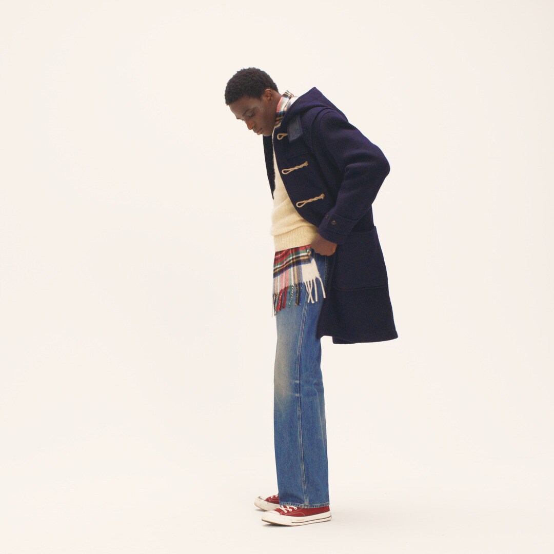 Duffle coat in wool