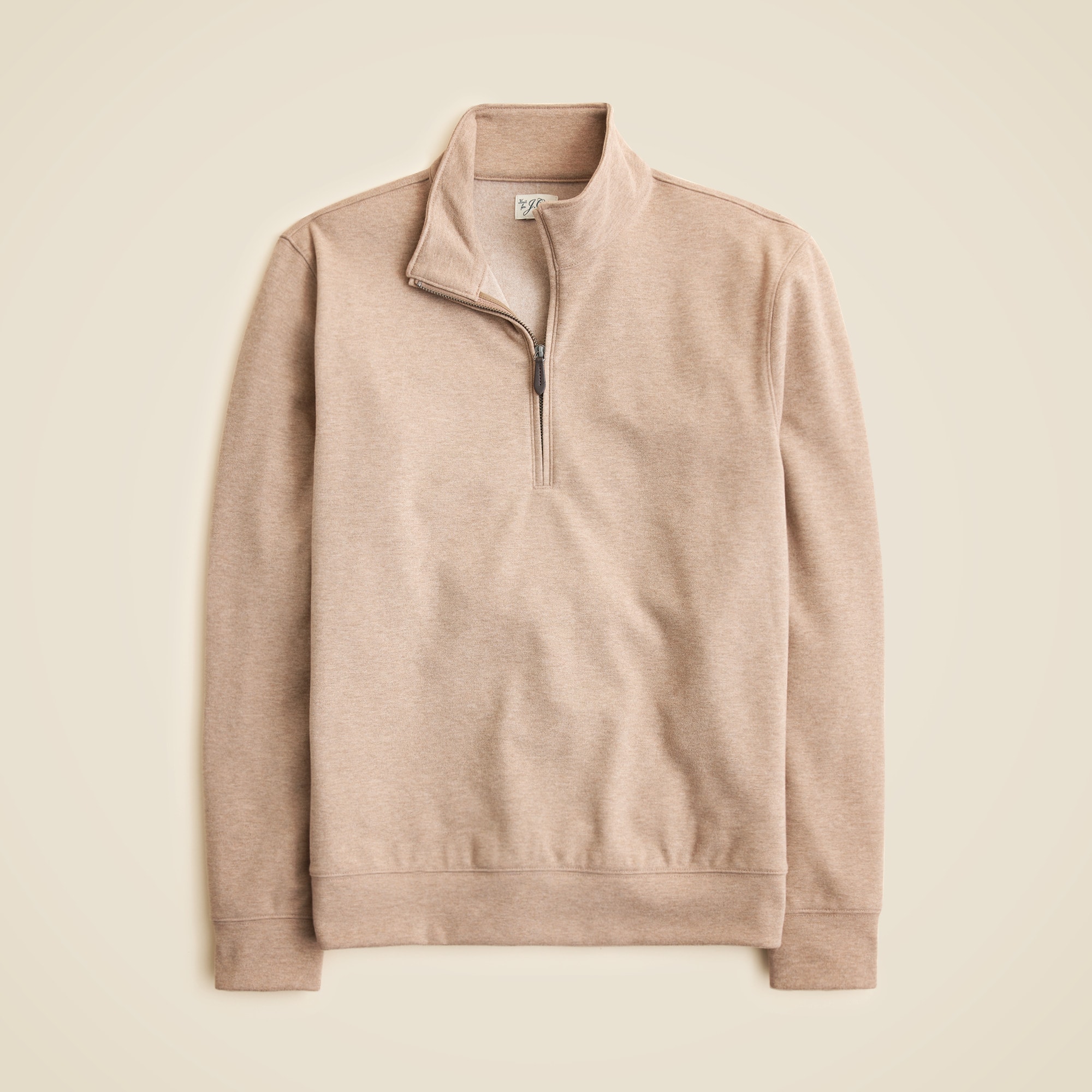 Seaboard soft-knit half-zip pullover