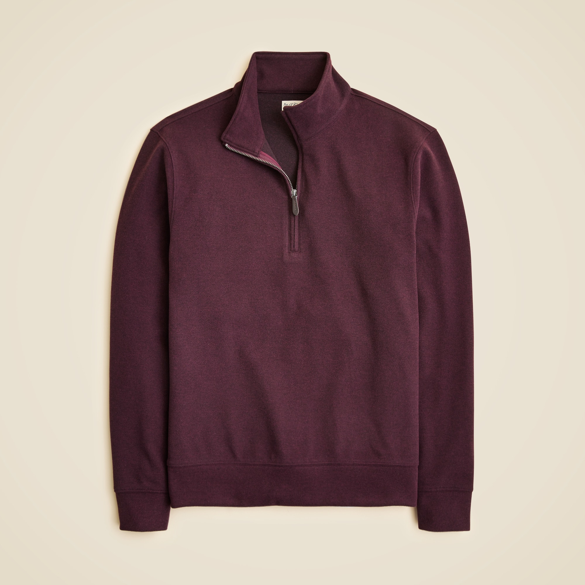 Seaboard soft-knit half-zip pullover