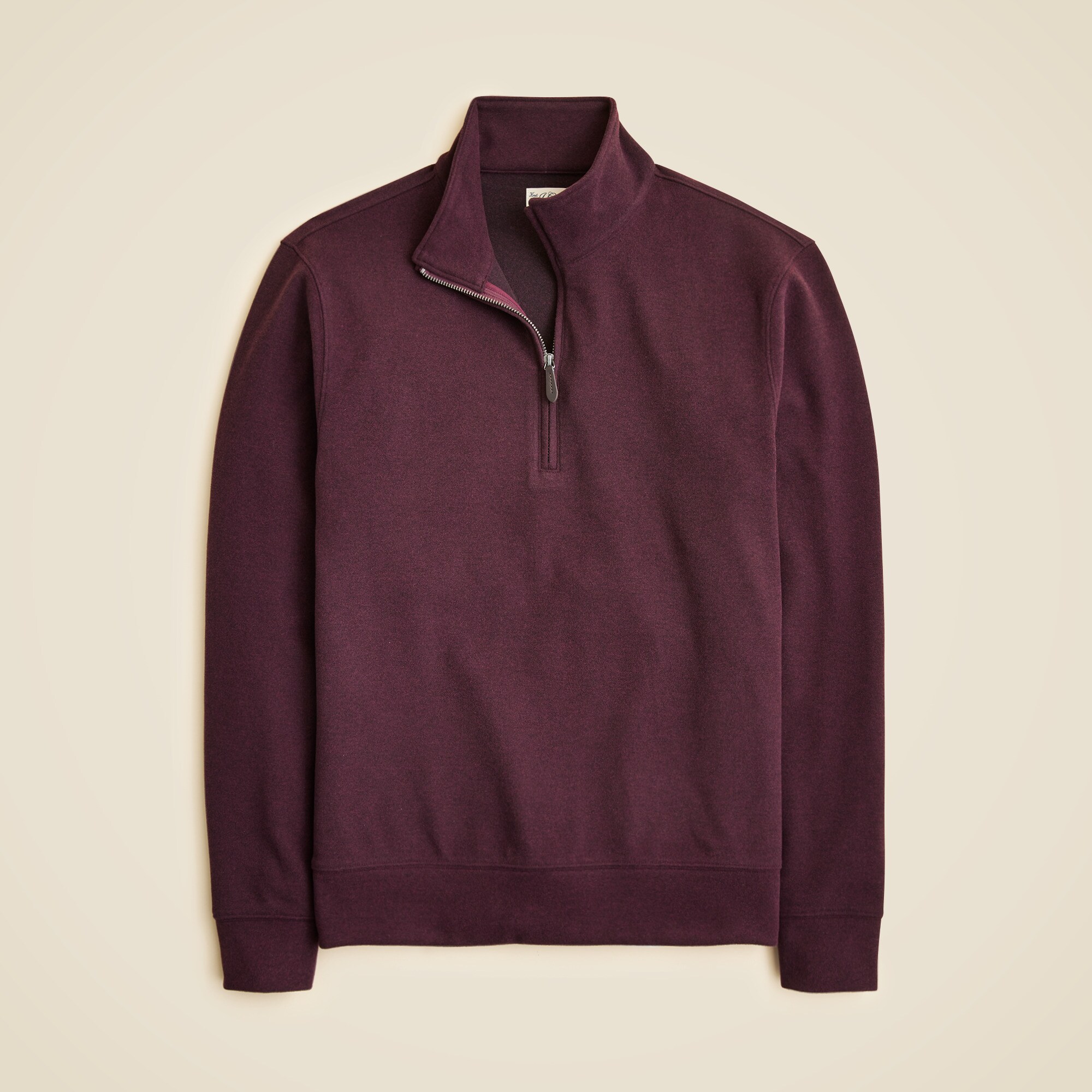 Seaboard soft-knit quarter-zip pullover