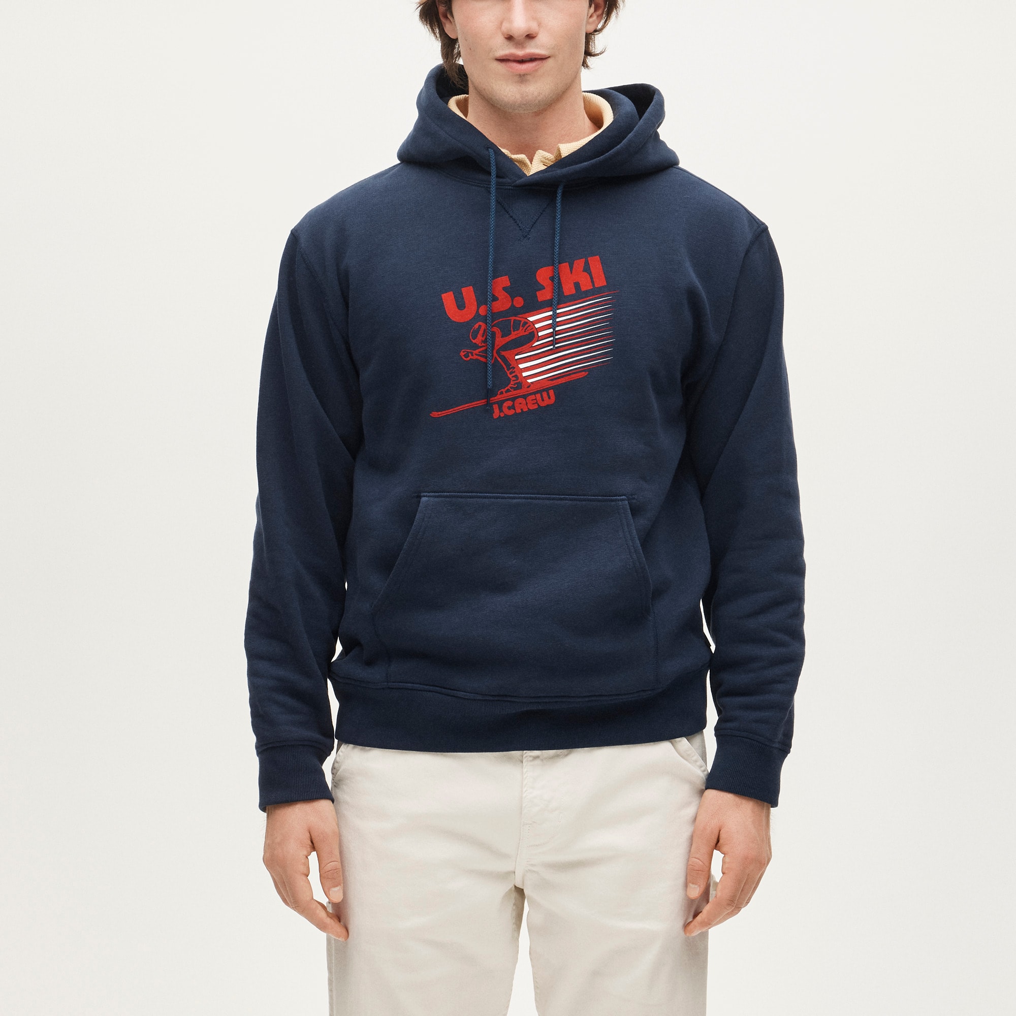 Limited-edition Union LA X J.Crew Embroidered Graphic Fleece