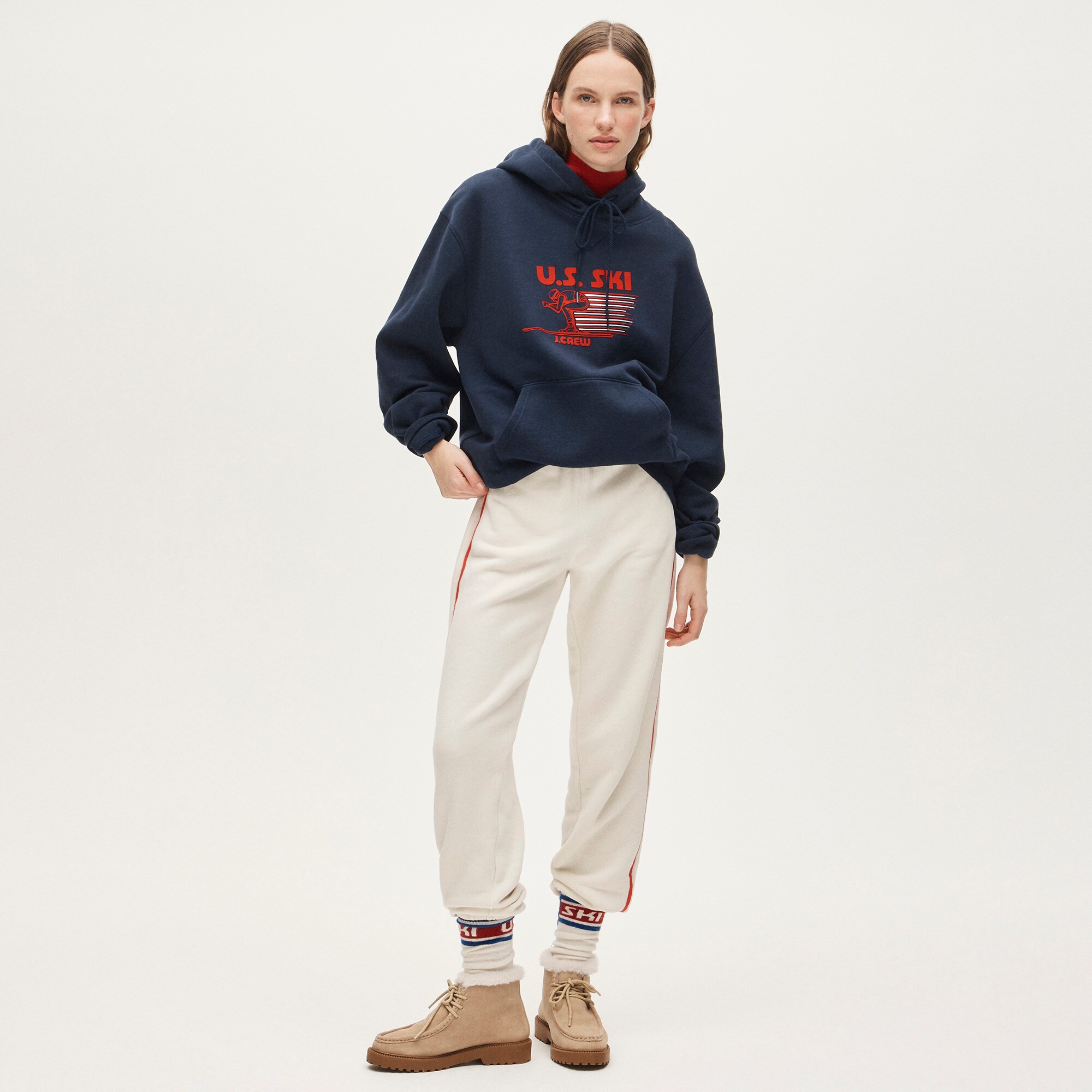 womens U.S. Ski &amp; Snowboard by J.Crew pullover hoodie